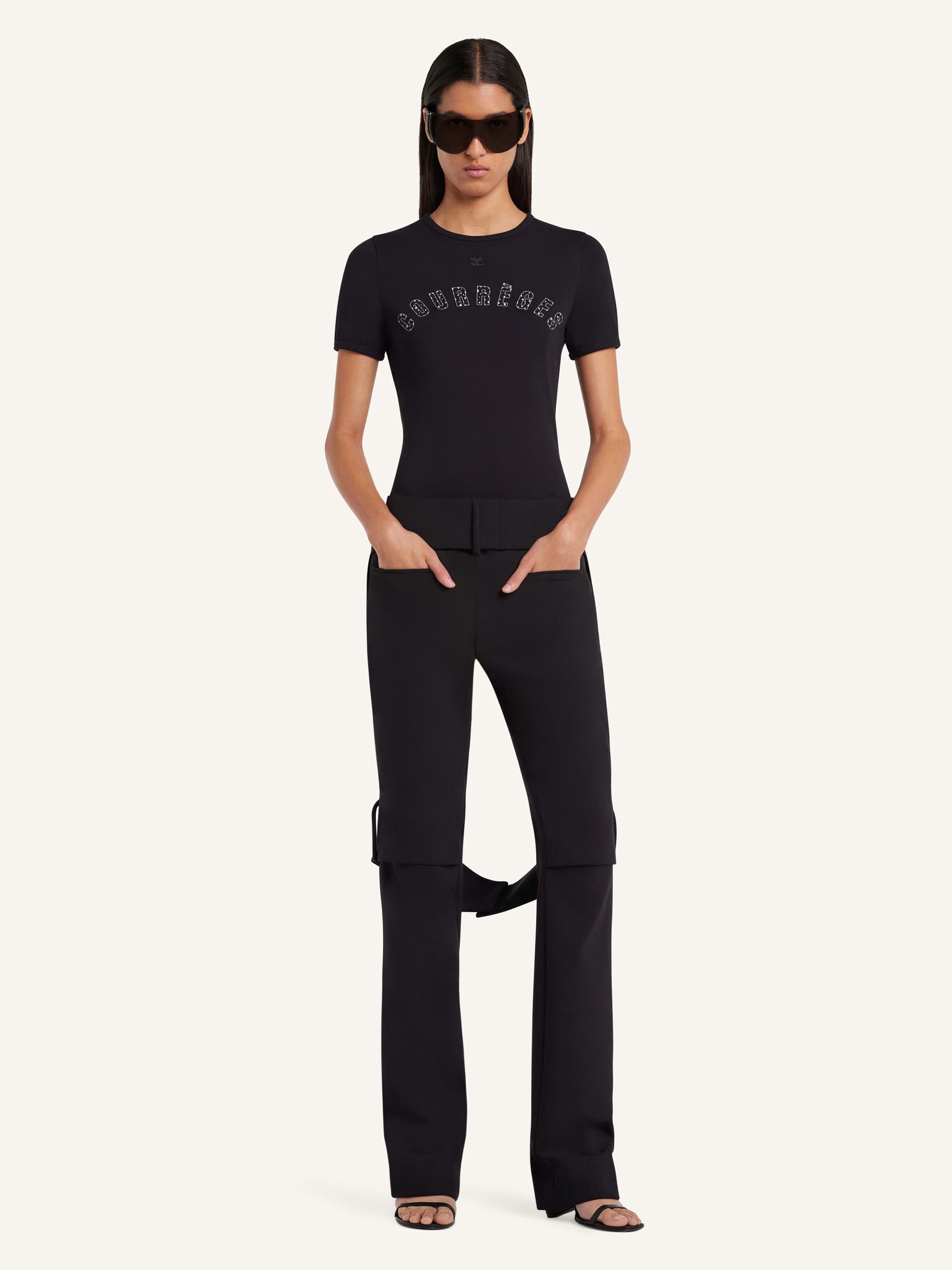 MEDUSA PRINTED CONTRAST T-SHIRT