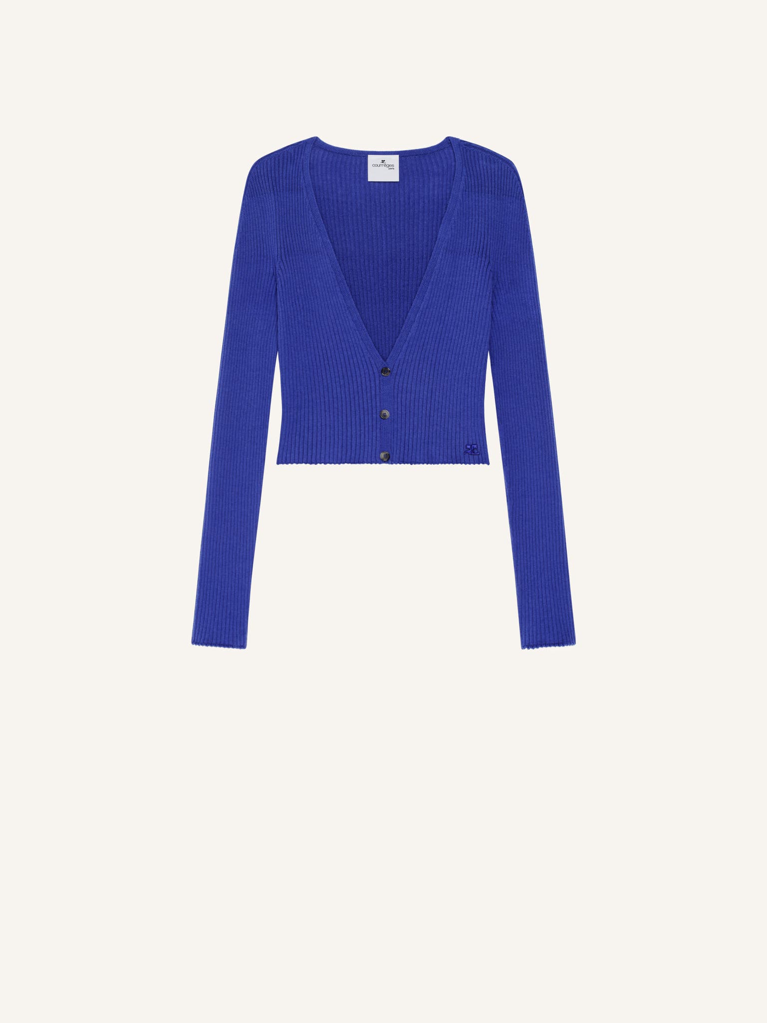 SOLAR LIGHT RIB CARDIGAN