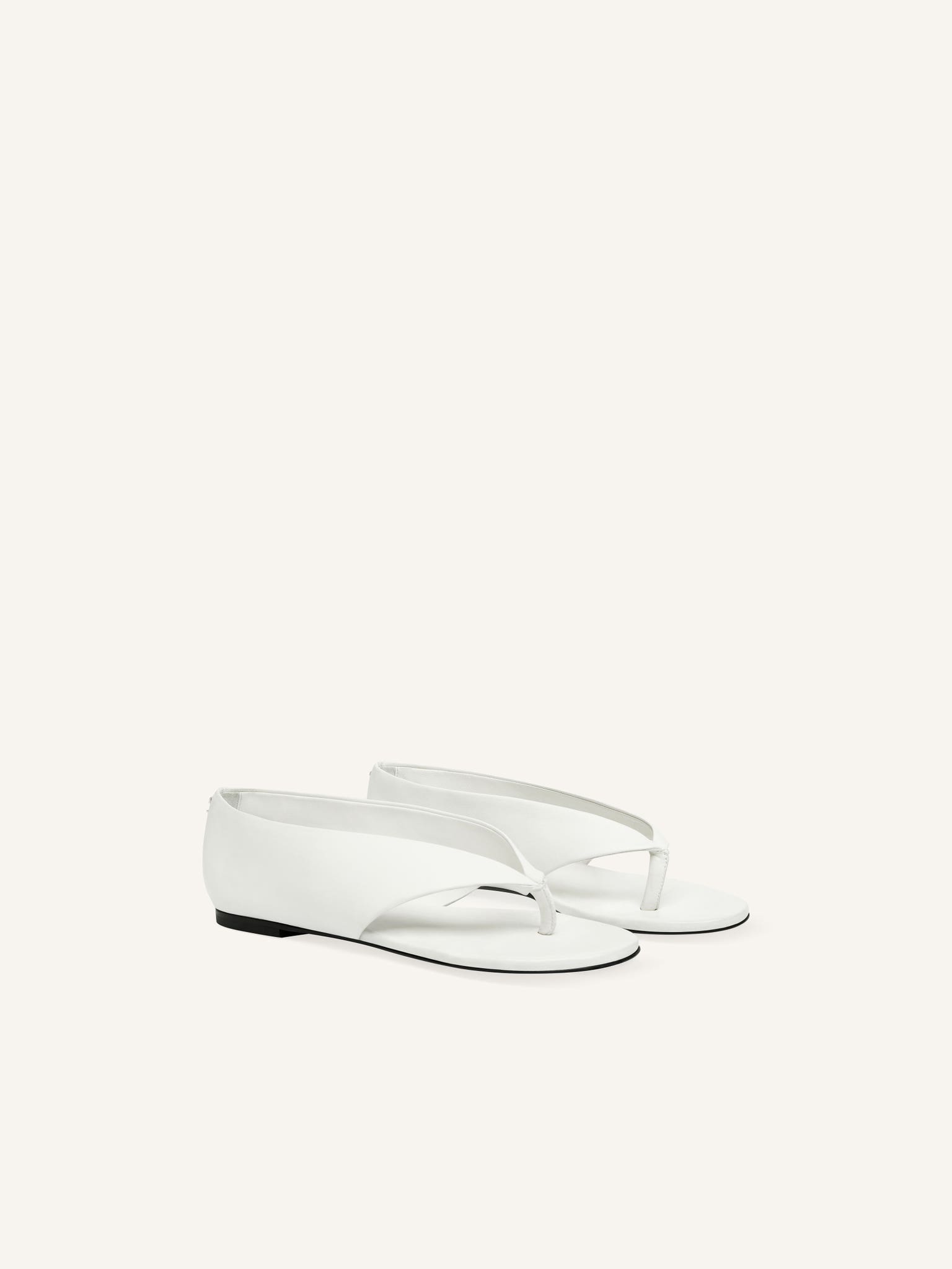 OPENED LEATHER BALLERINAS