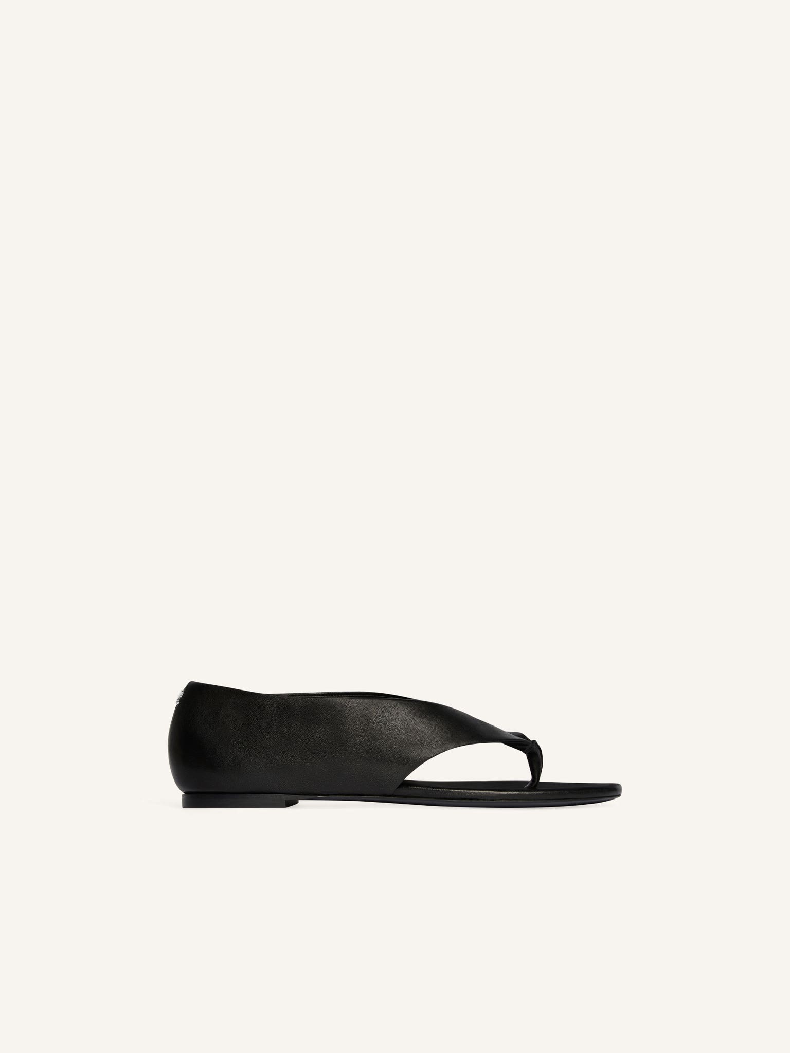 OPENED LEATHER BALLERINAS
