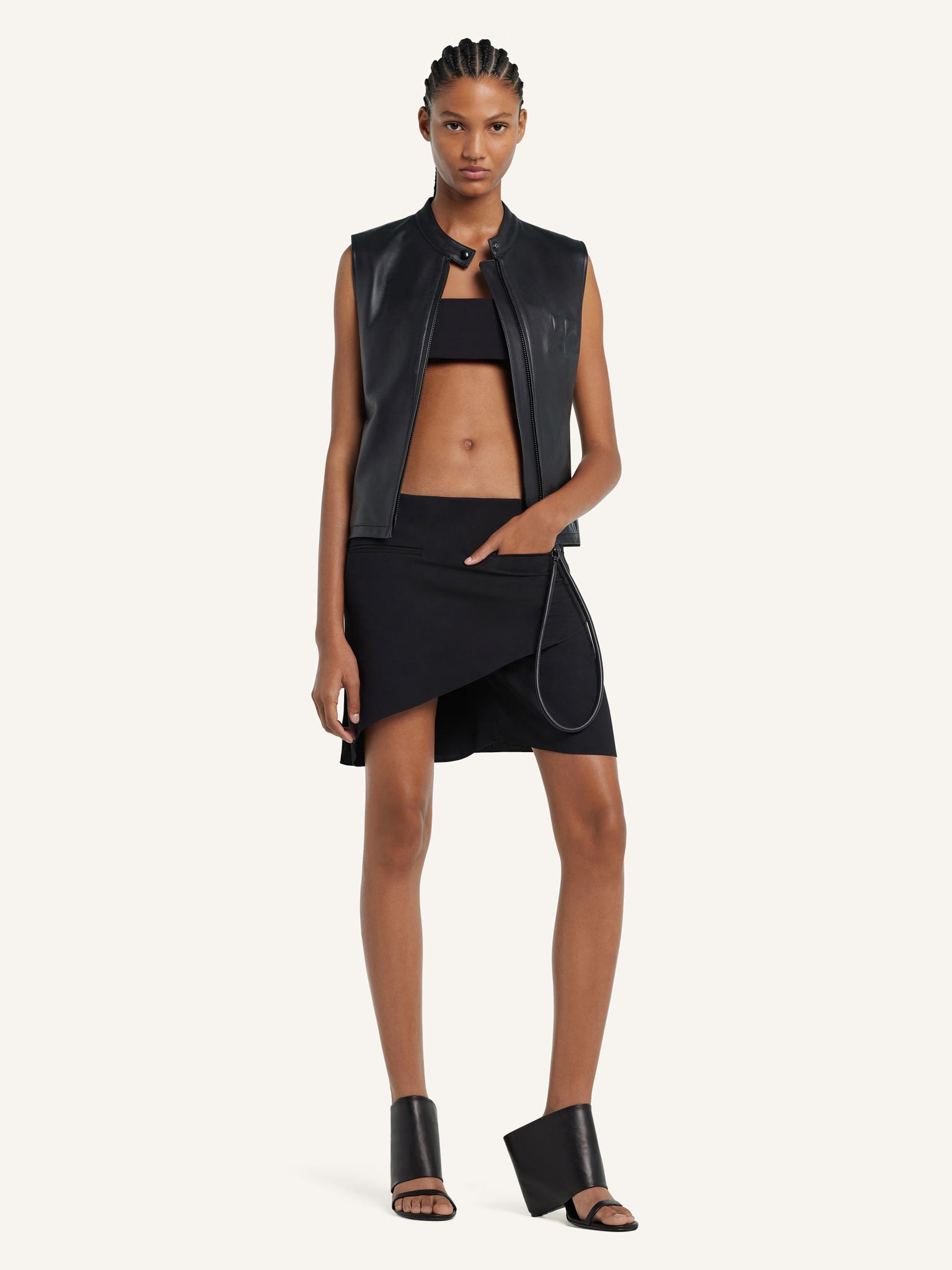 CITY SHADOW LEATHER VEST
