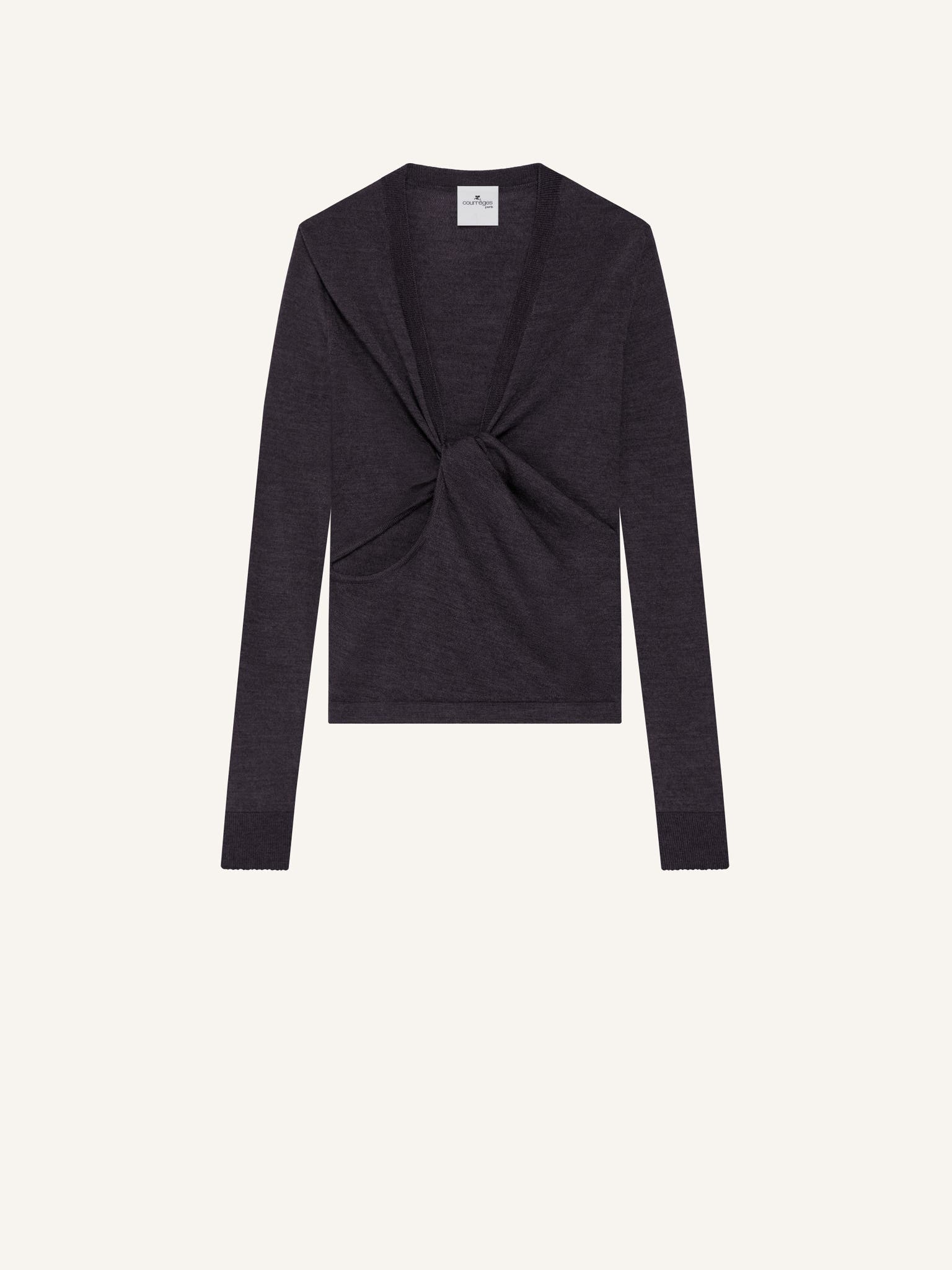 TWIST LIGHT KNIT SWEATER