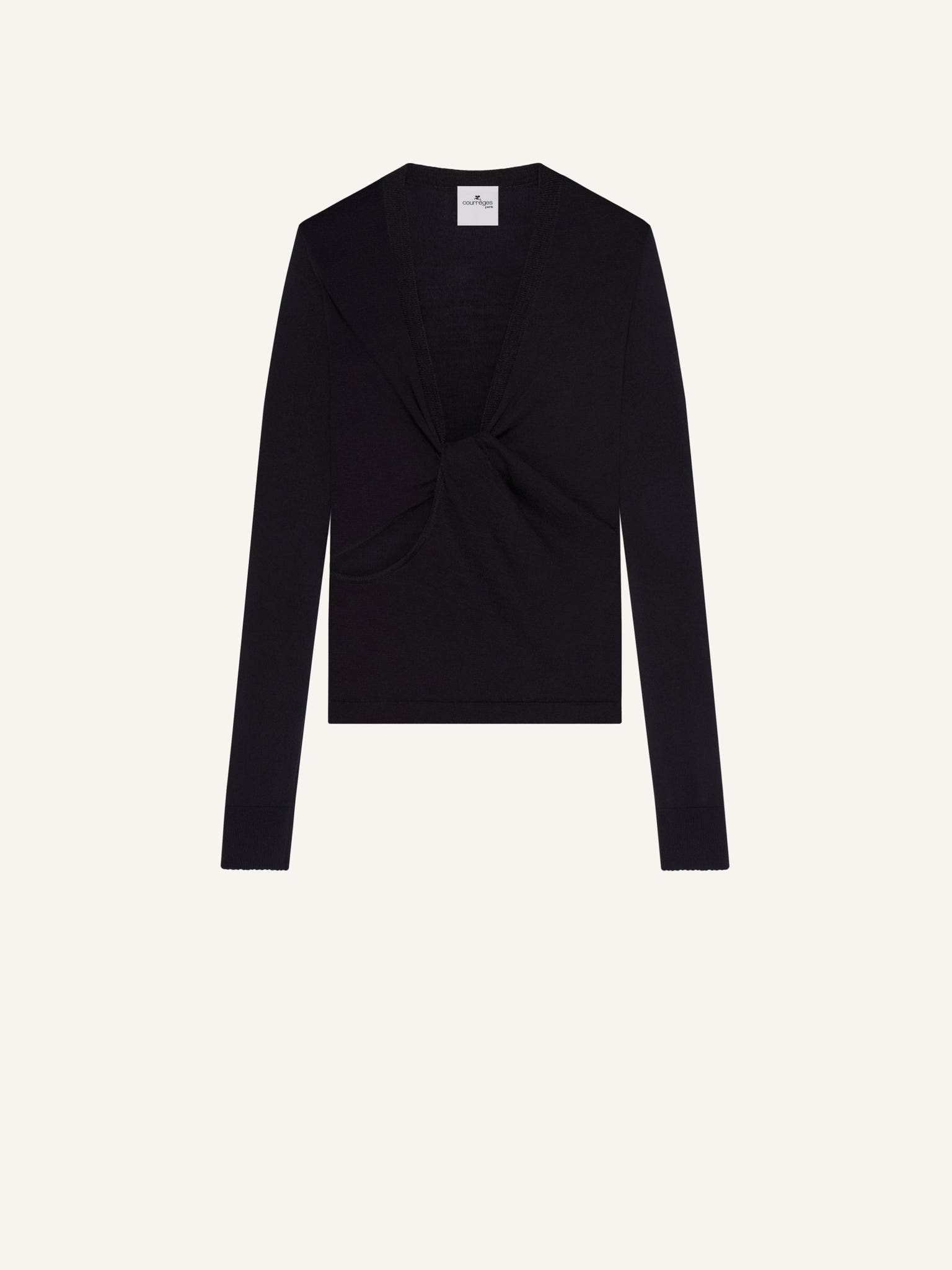 TWIST LIGHT KNIT SWEATER