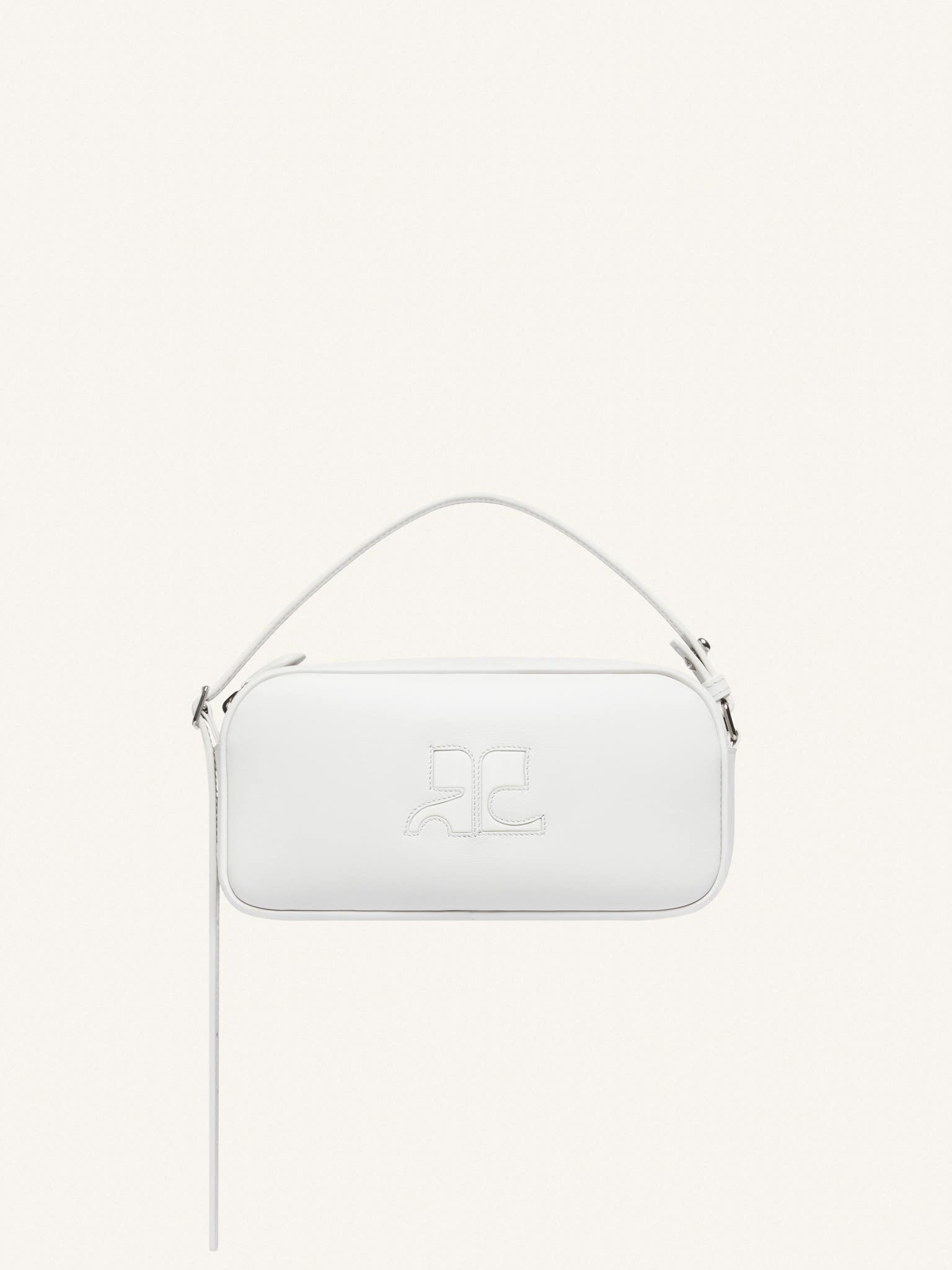 REEDITION BAGUETTE LEATHER BAG