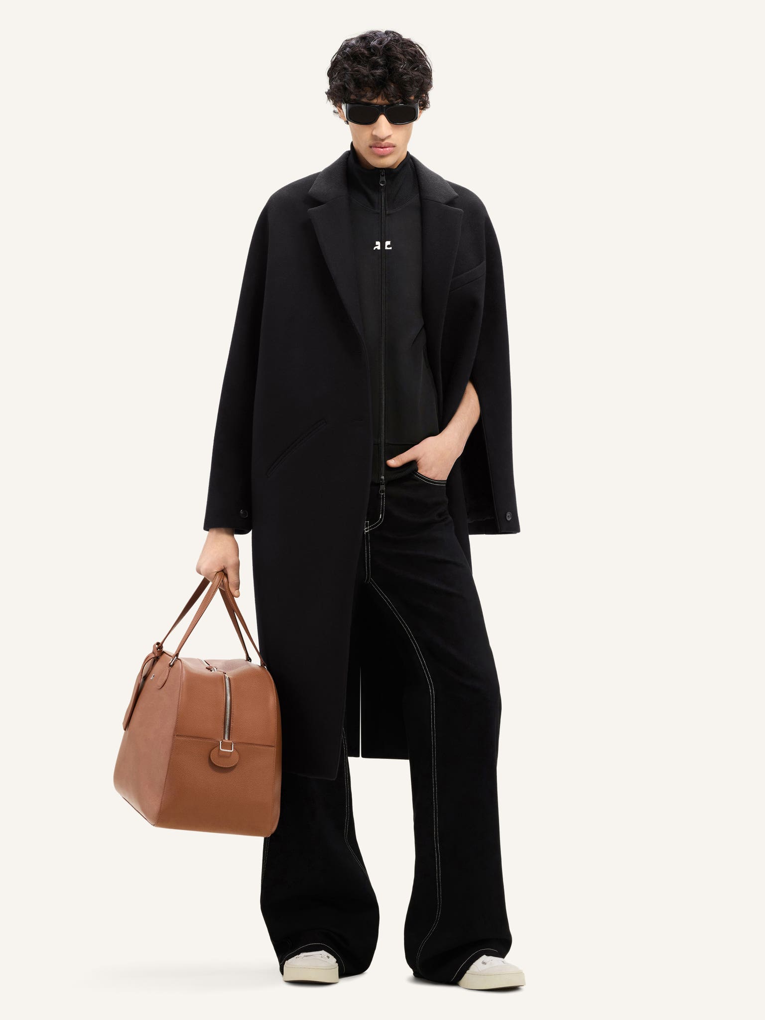COCOON WOOL LONG COAT