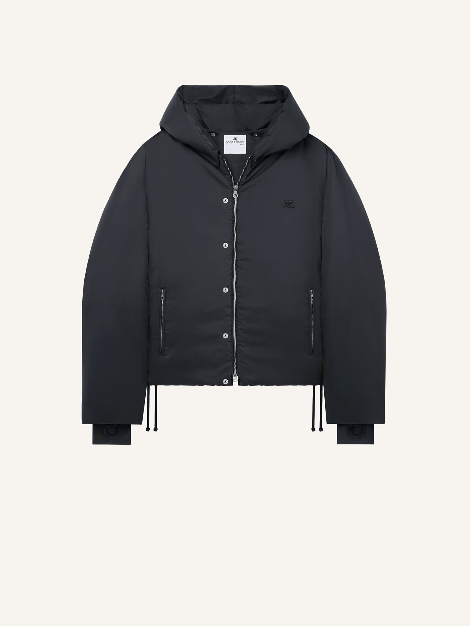 HOODED PUFFER JACKET