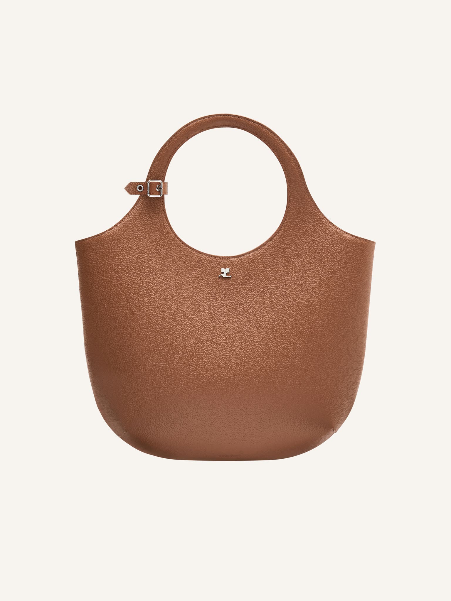 HOLY BAG MEDIUM EN CUIR GRAINÉ 