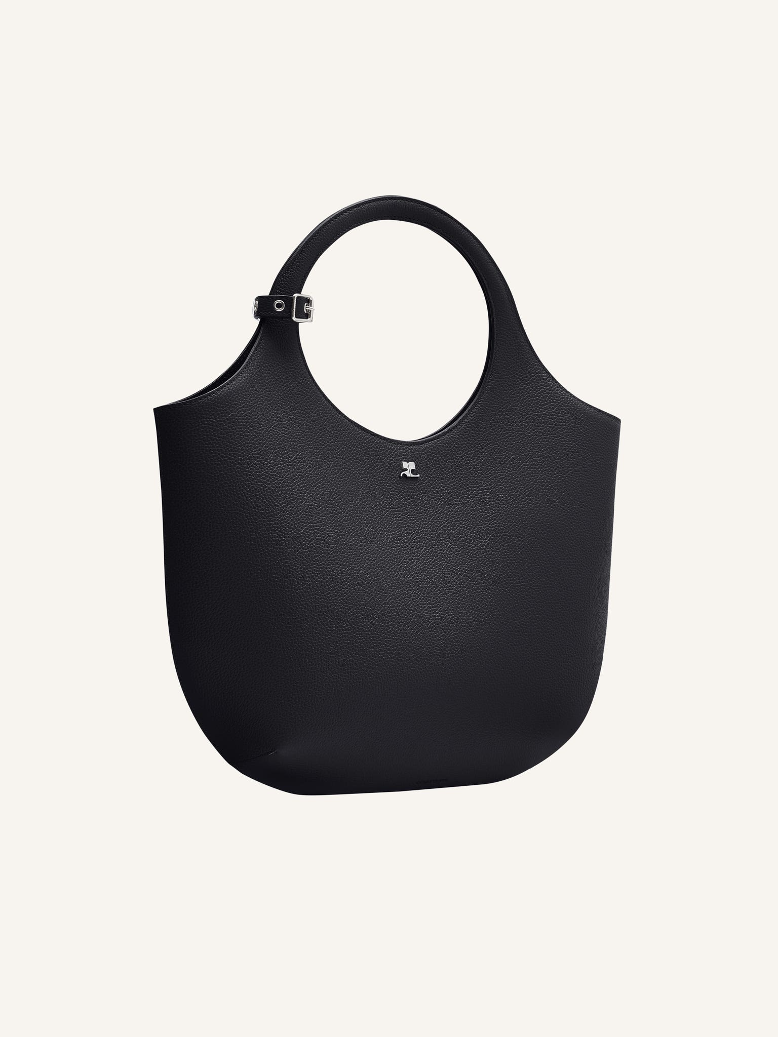 HOLY BAG MEDIUM EN CUIR GRAINÉ 