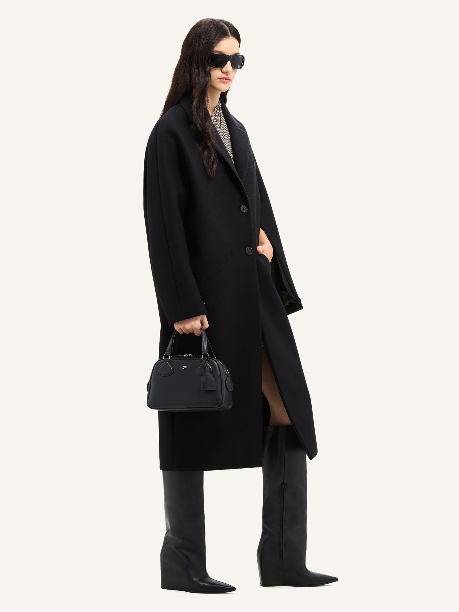 SAC BOWLING AC EN CUIR LISSE