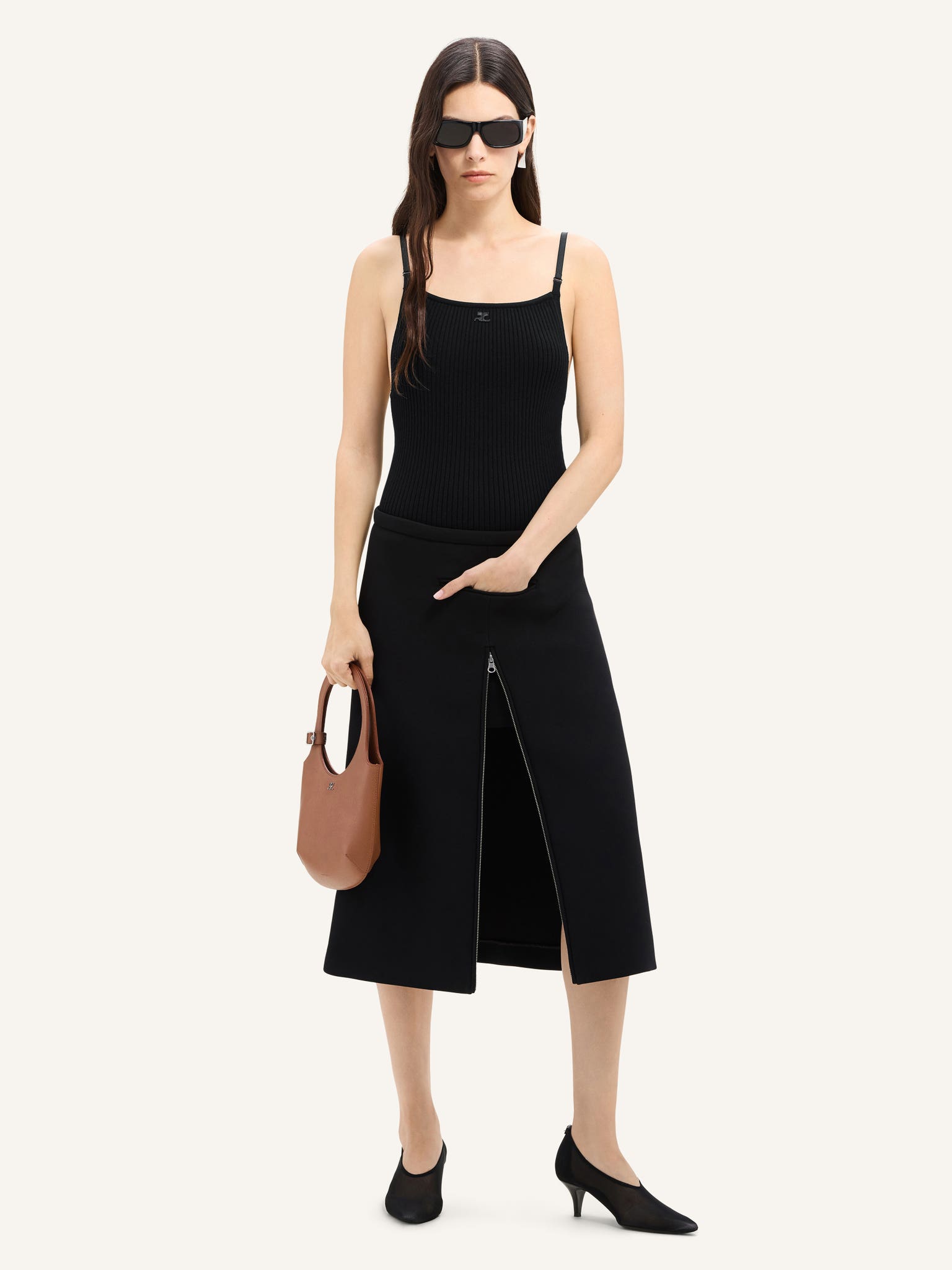 RIB KNIT TANK TOP