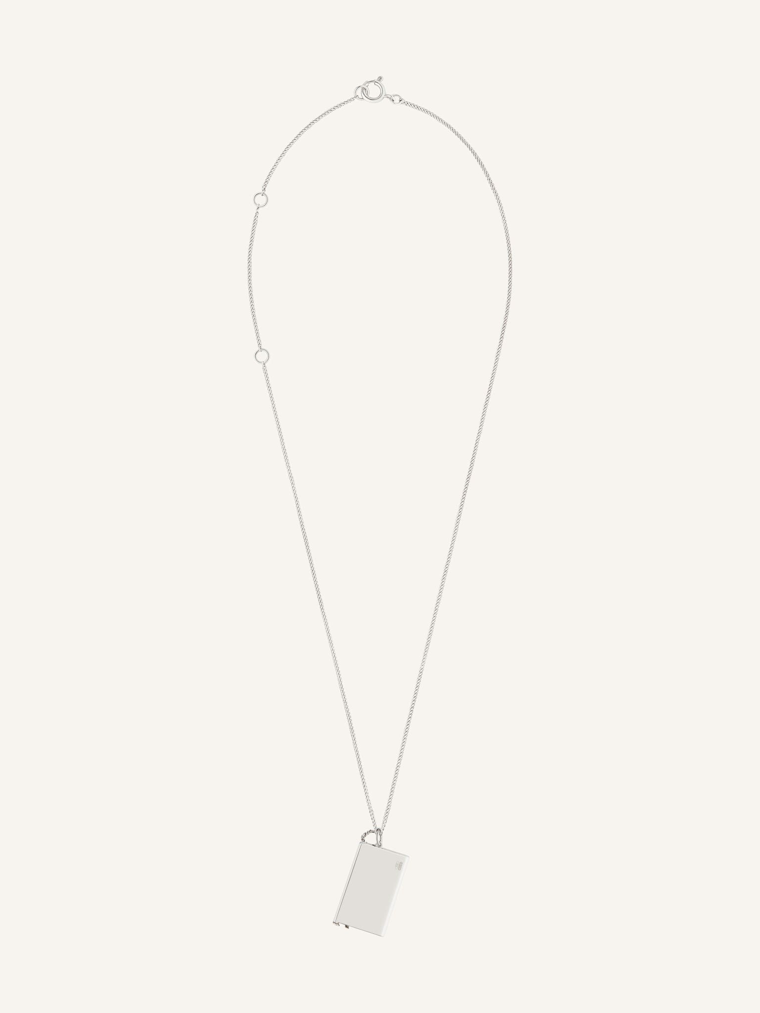 COLLIER CHAINE ENVELOPPE