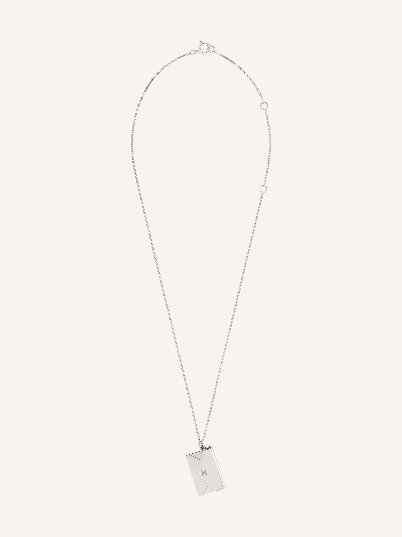 COLLIER CHAINE ENVELOPPE