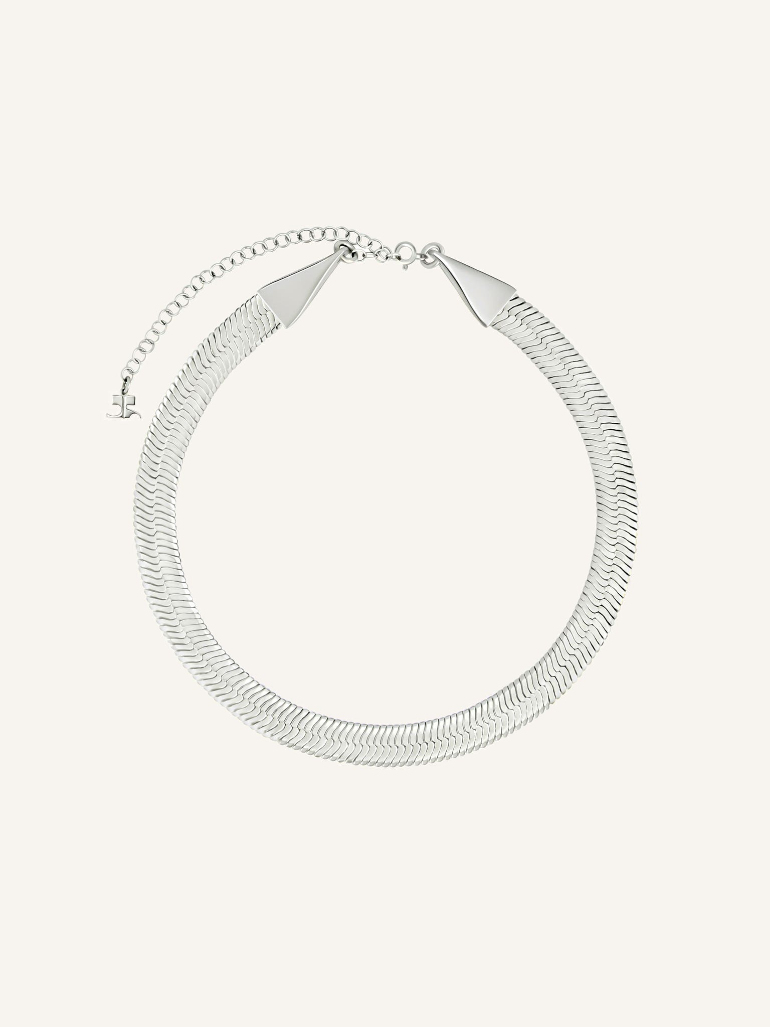 SNAKE CHAIN CHOCKER NECKLACE