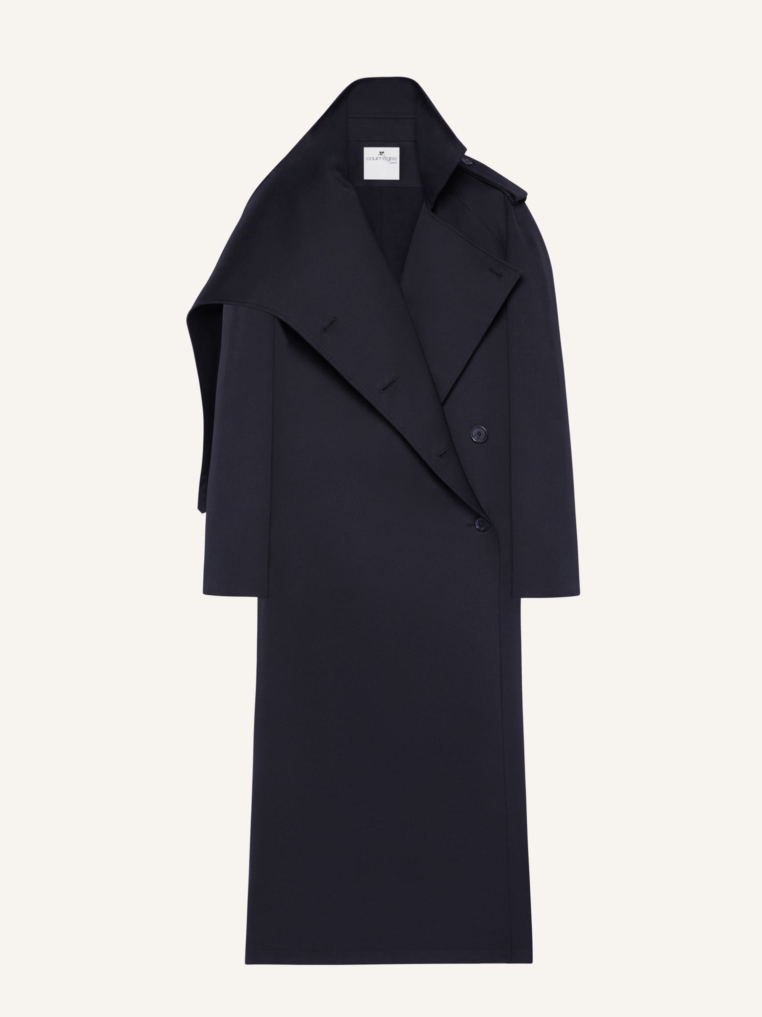 TRENCH COAT LONG OBLIQUE