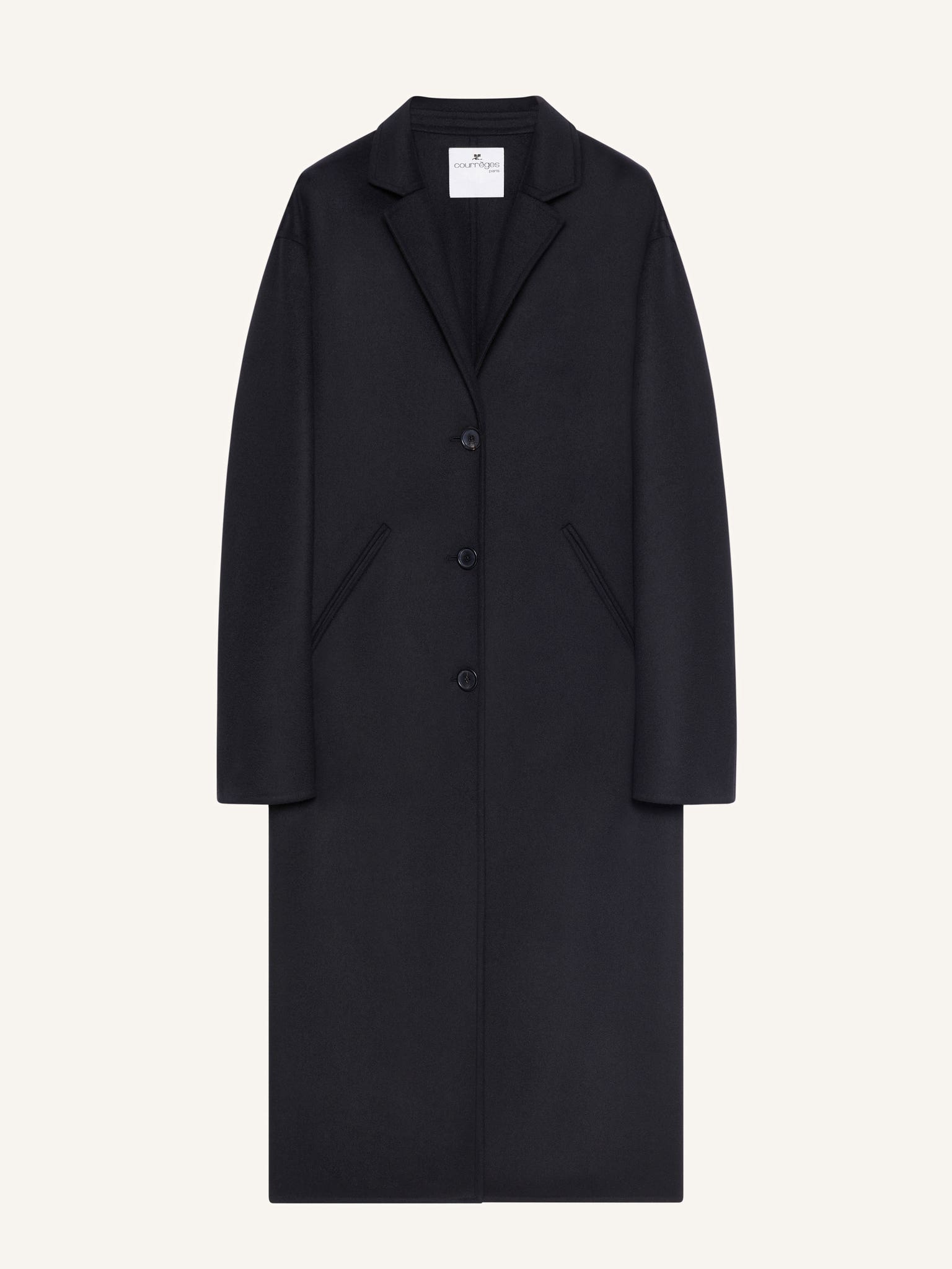 MANTEAU LONG COCON DOUBLE FACE