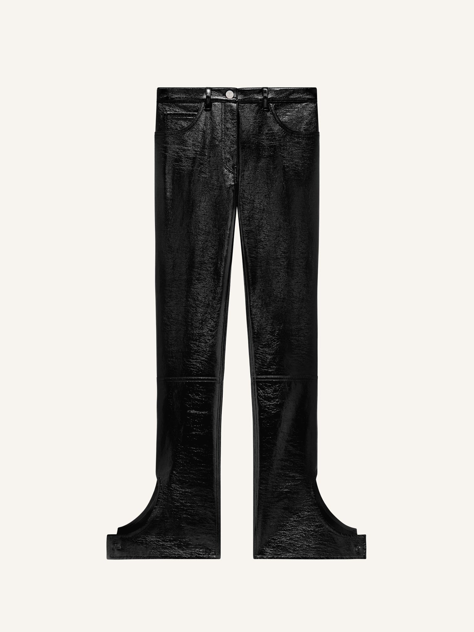 PANTALON INVERSÉ EN VINYLE