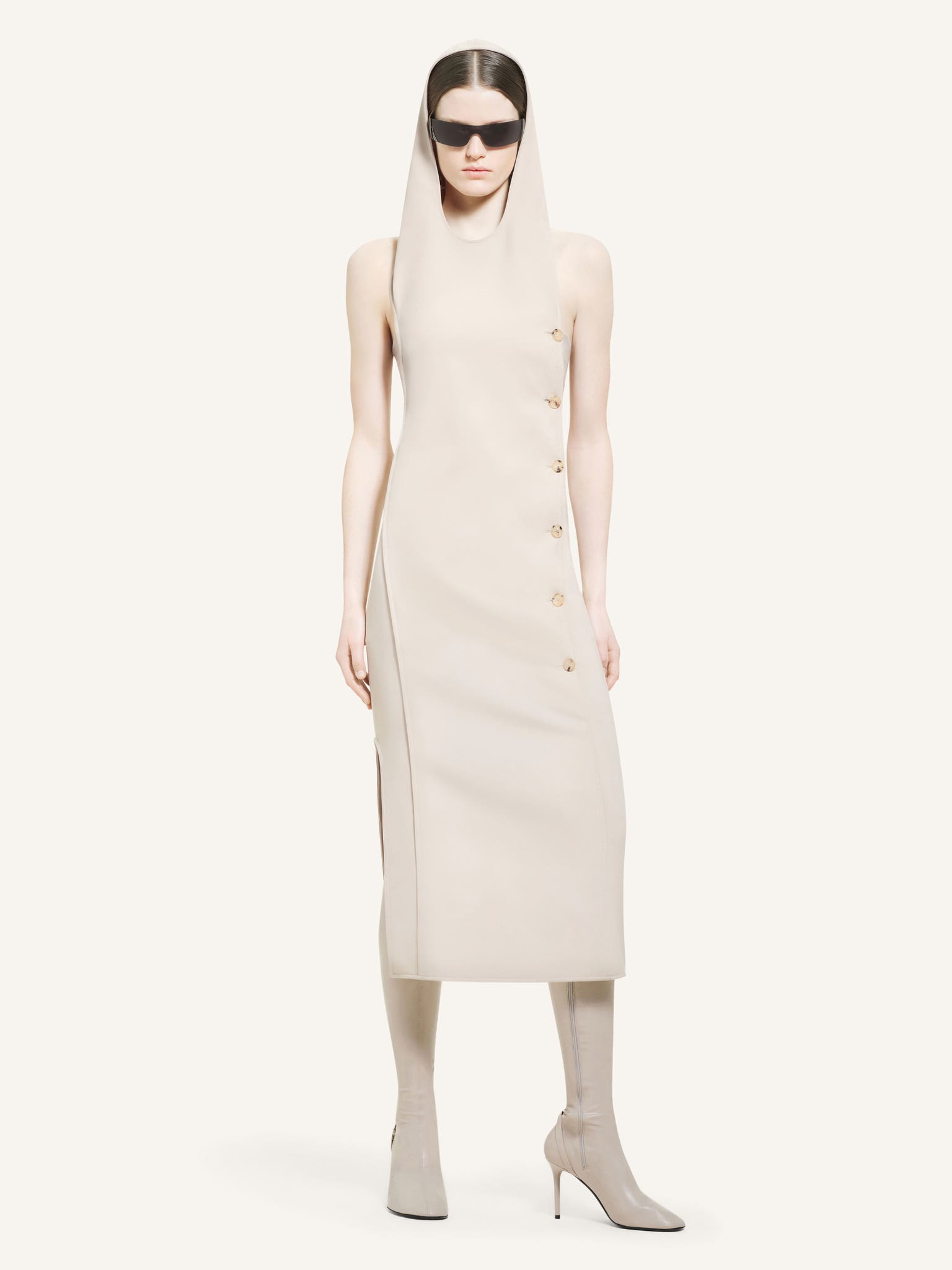 ROBE LONGUE OBLIQUE ESPACE