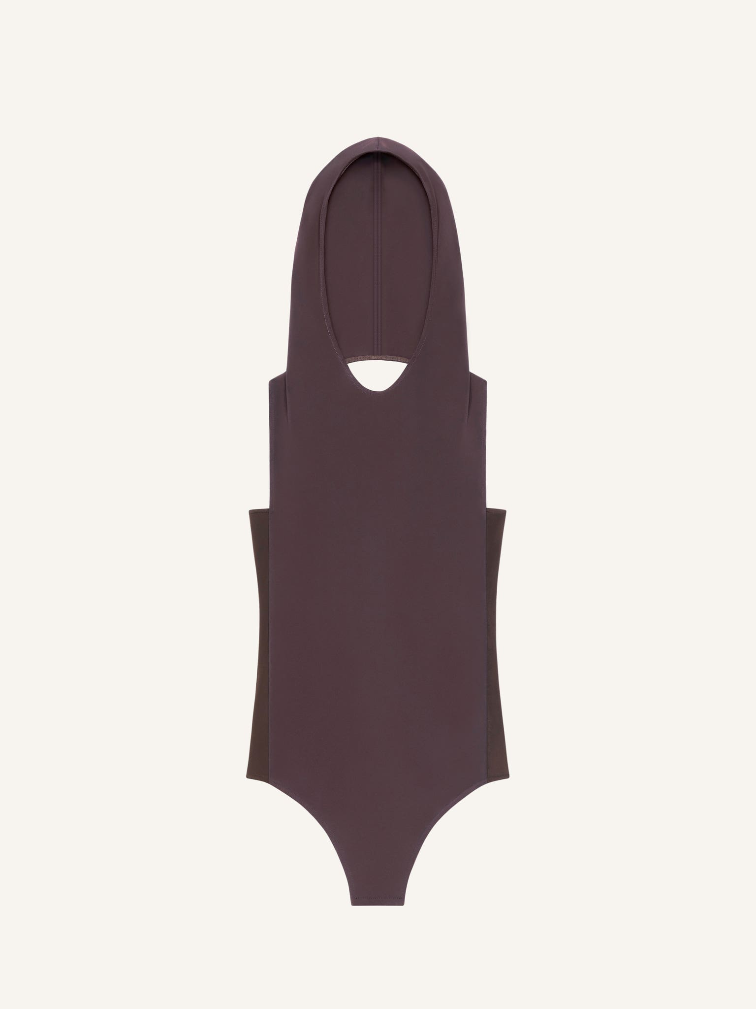 ILLUSION HOODED BODYSUIT