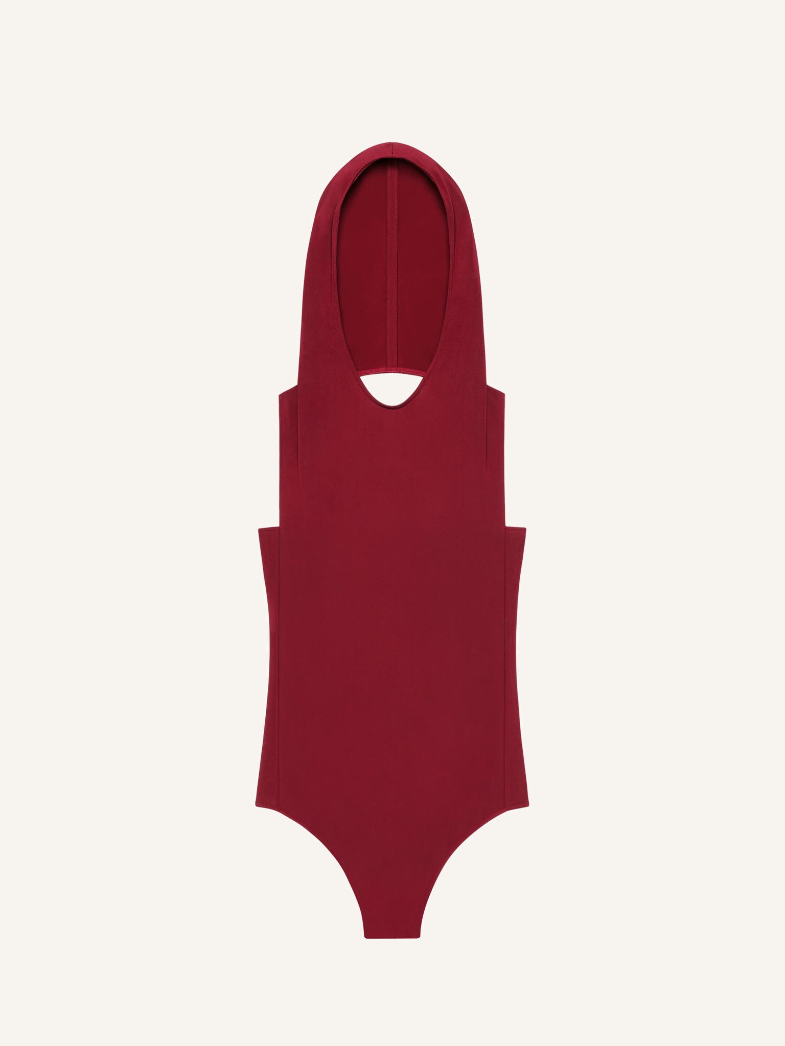 ILLUSION HOODED BODYSUIT