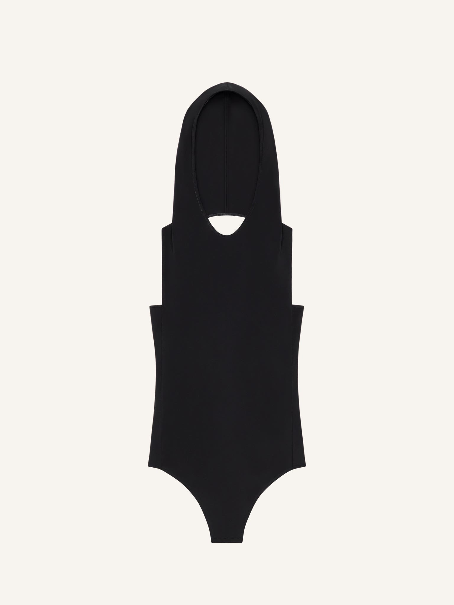 ILLUSION HOODED BODYSUIT