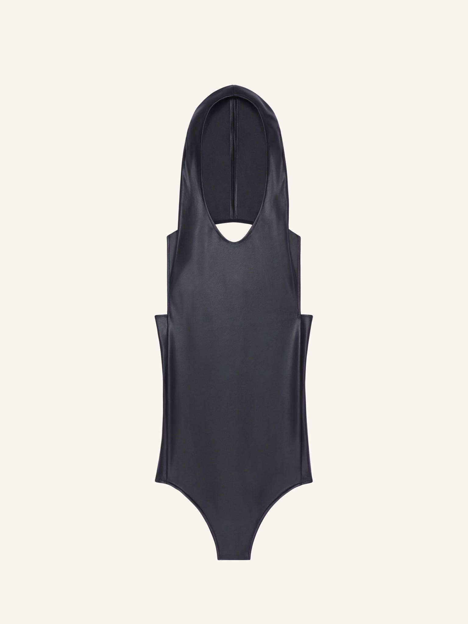 JERSEY HOODED BODYSUIT