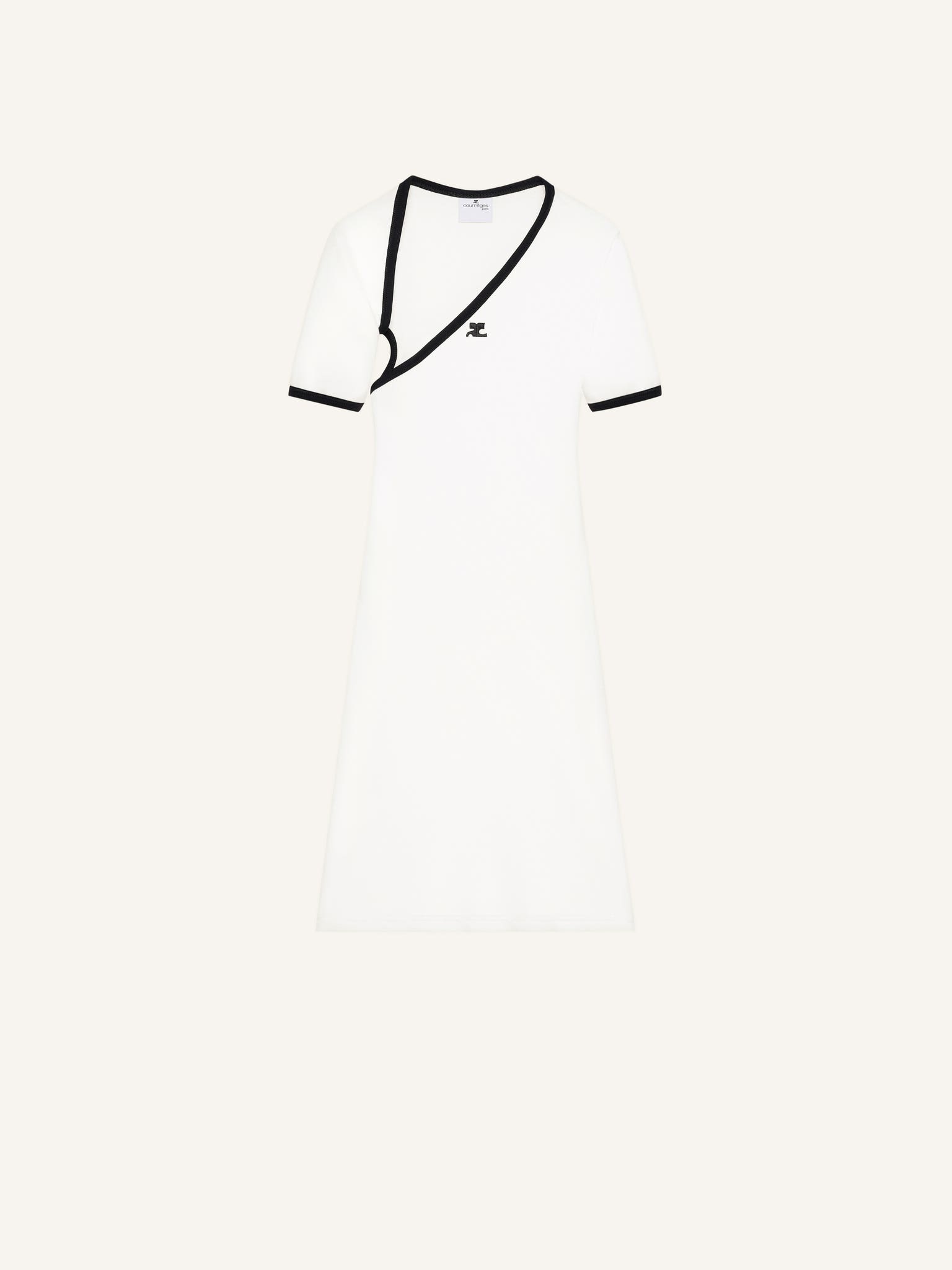 MINI ROBE CONTRASTE SLASH