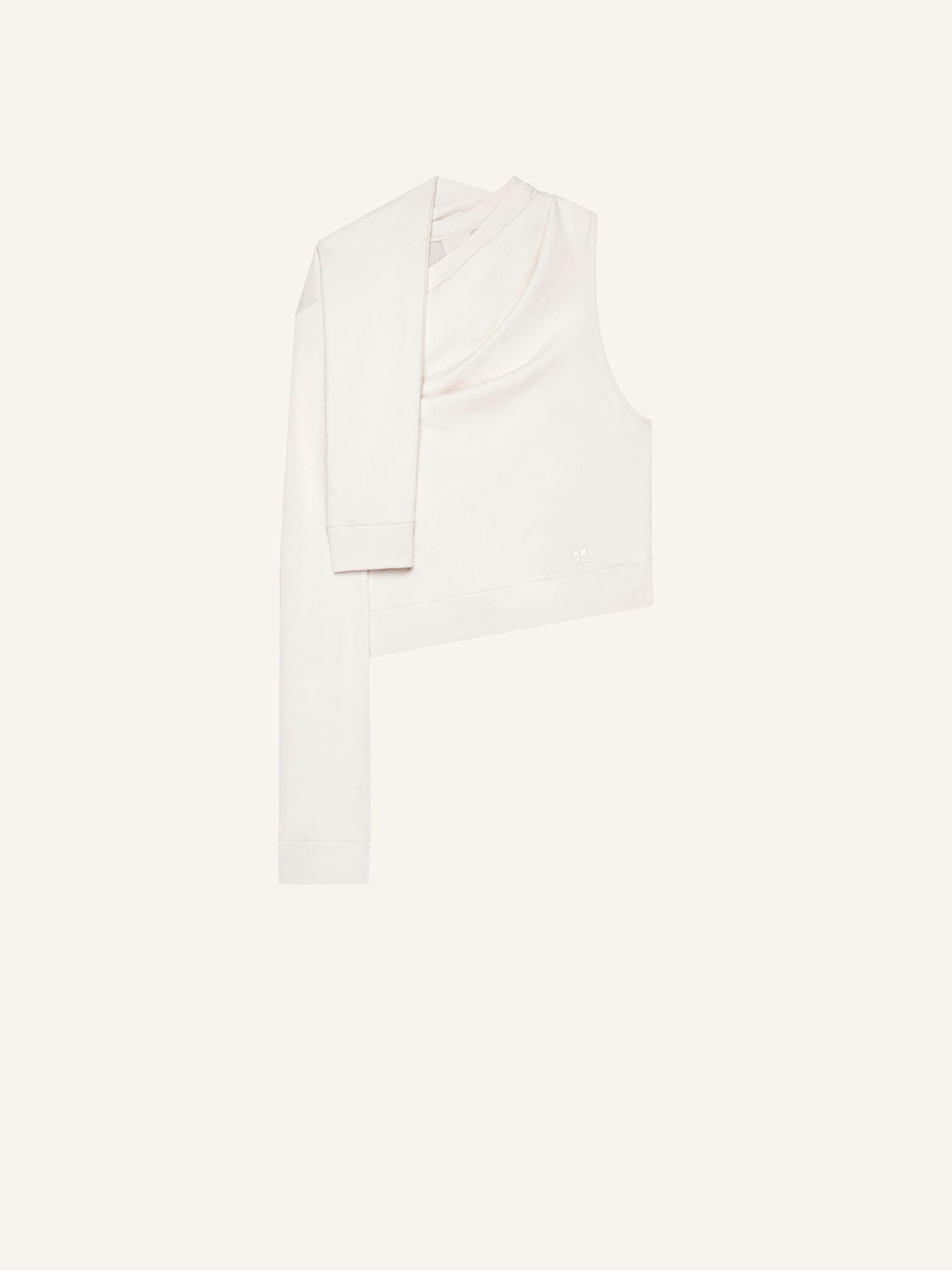 SWEATSHIRT ASYMÉTRIQUE OFF SHOULDER