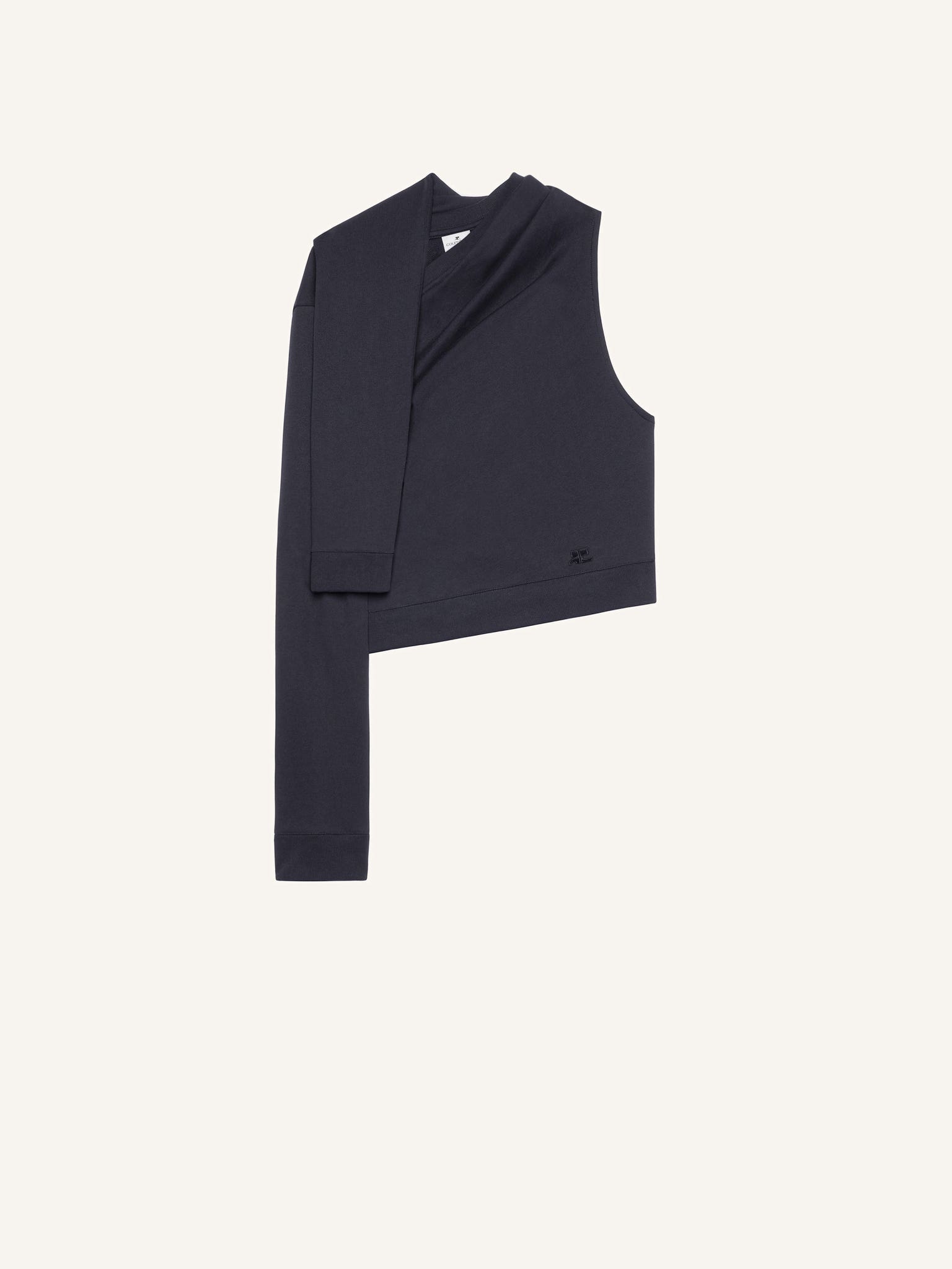 SWEATSHIRT ASYMÉTRIQUE OFF SHOULDER