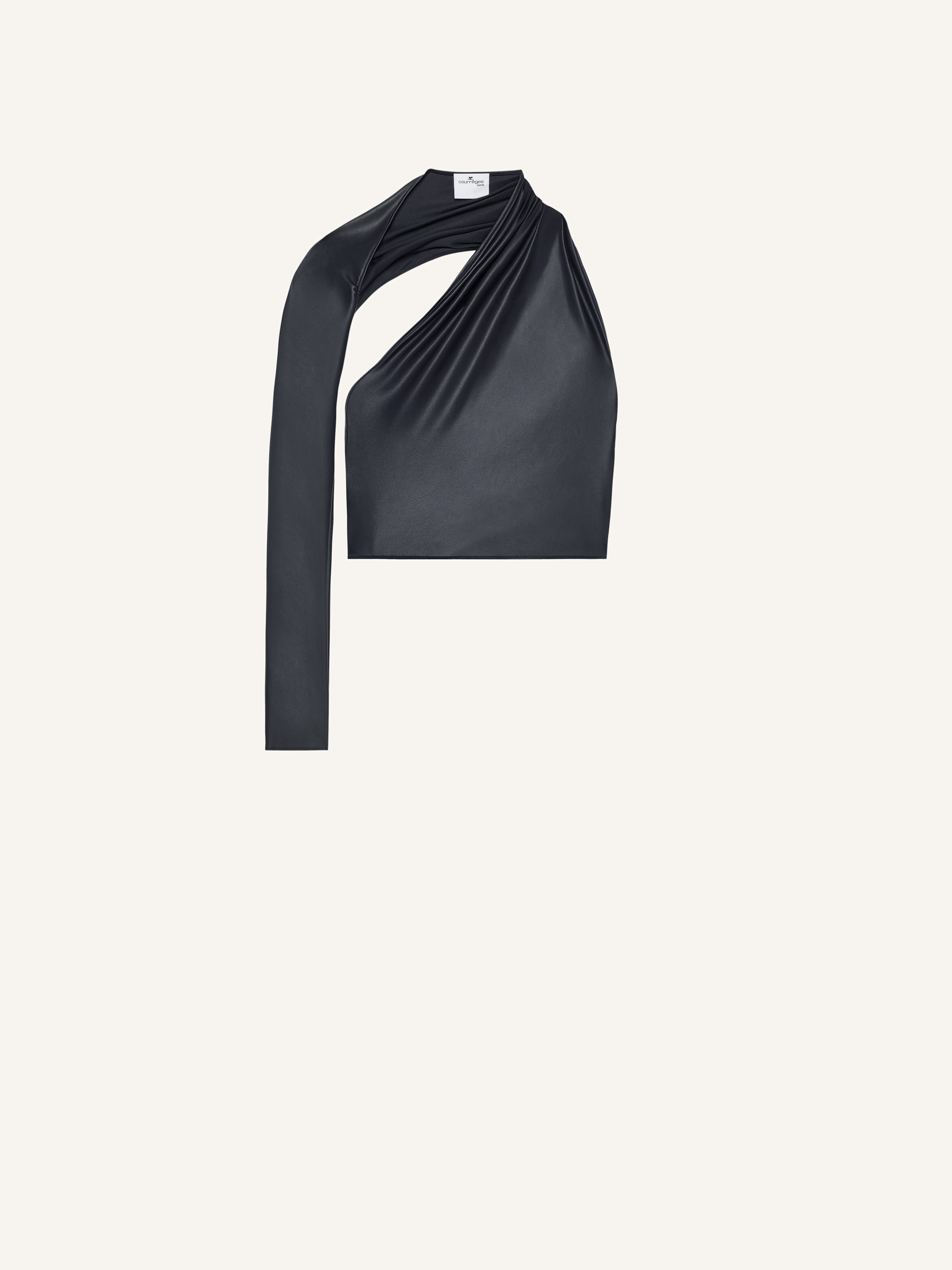 SLASH CROP TOP - courrèges