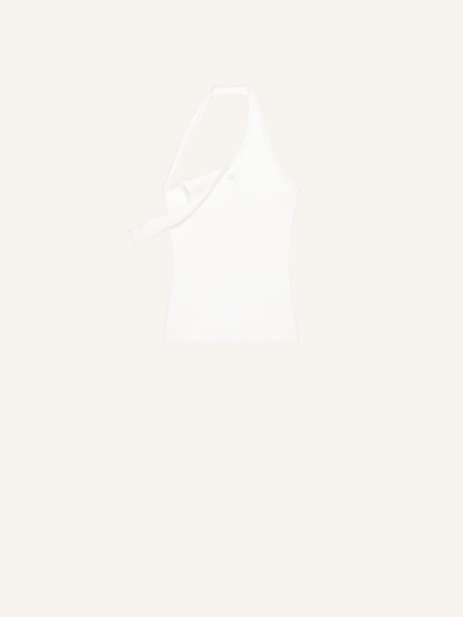 ASYMMETRIC RIB 90'S TANK TOP