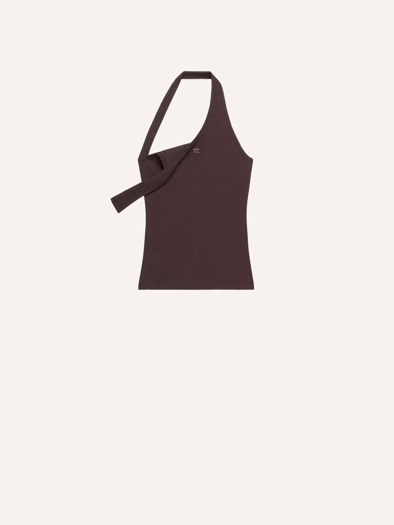 ASYMMETRIC RIB 90'S TANK TOP