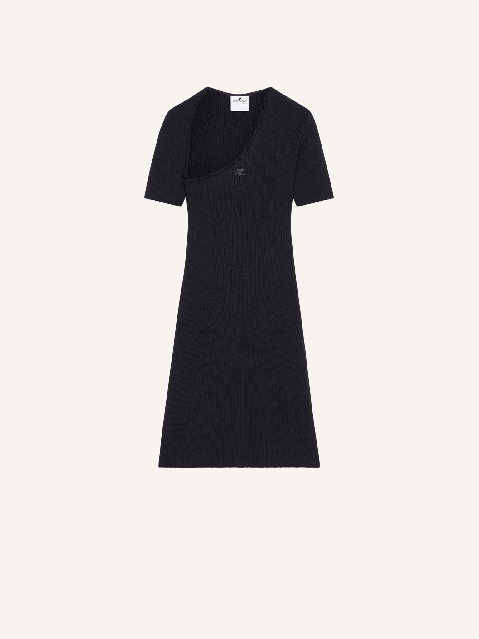 MINI ROBE SLASH EN MAILLE