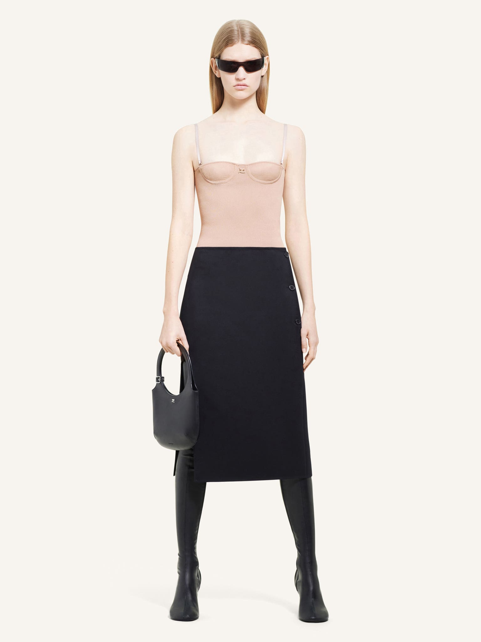 LINGERIE INTERLOCK TOP