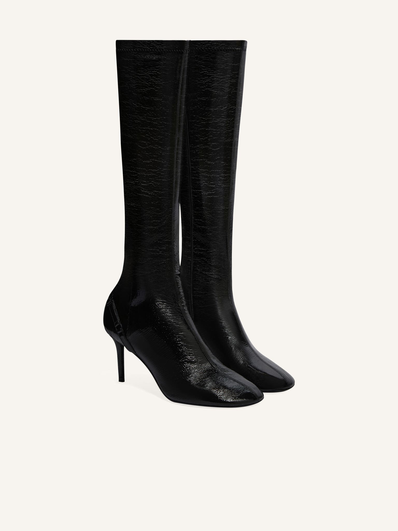 OBLIQUE VINYL BOOTS