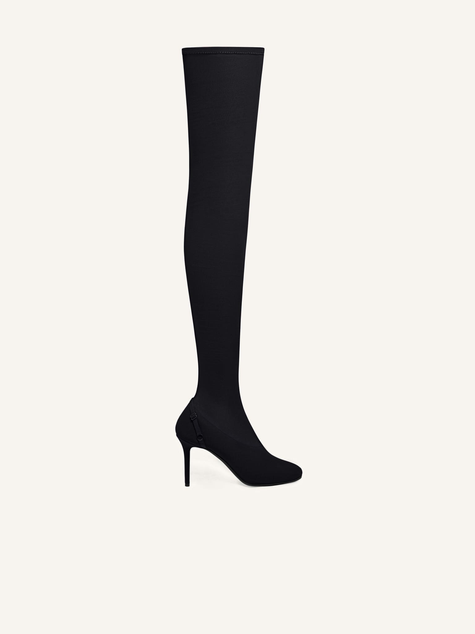OBLIQUE JERSEY TIGHT BOOTS