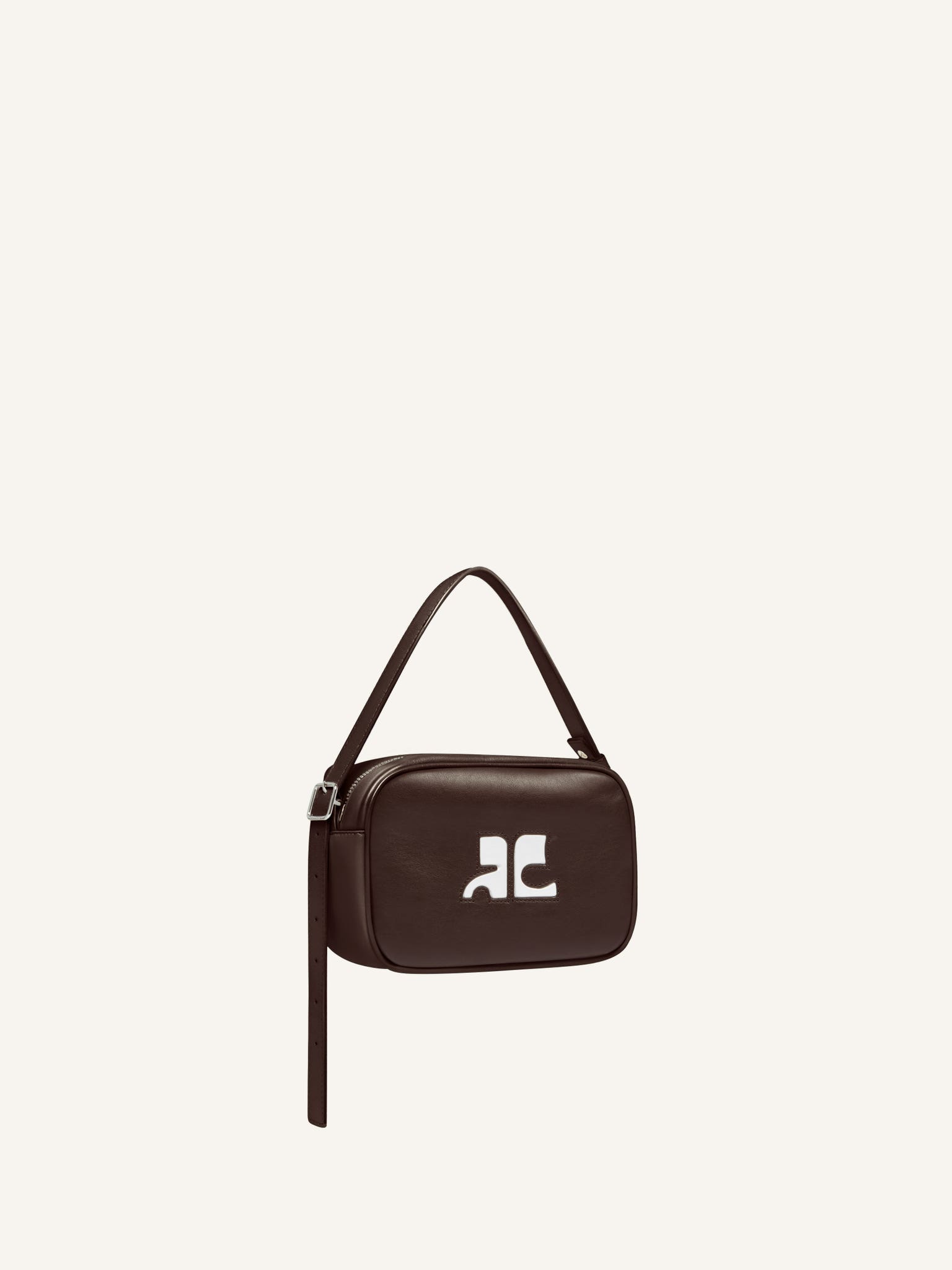 SAC CAMERA RÉÉDITION EN CUIR LISSE