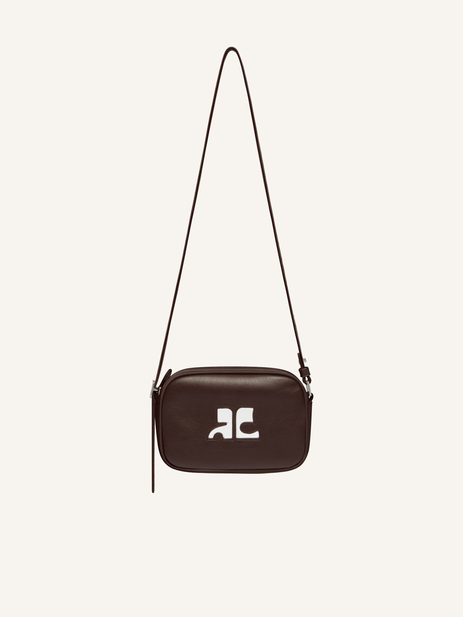 SAC CAMERA RÉÉDITION EN CUIR LISSE