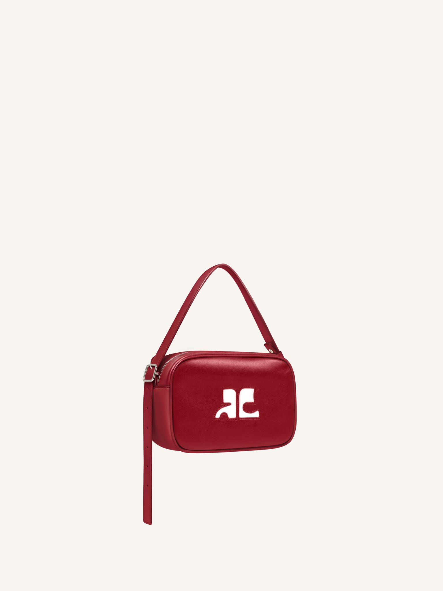 SAC CAMERA RÉÉDITION EN CUIR LISSE