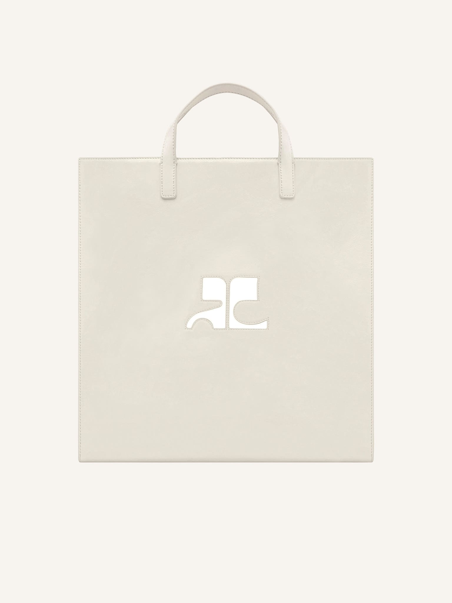 REEDITION NAPLACK LEATHER TOTE BAG