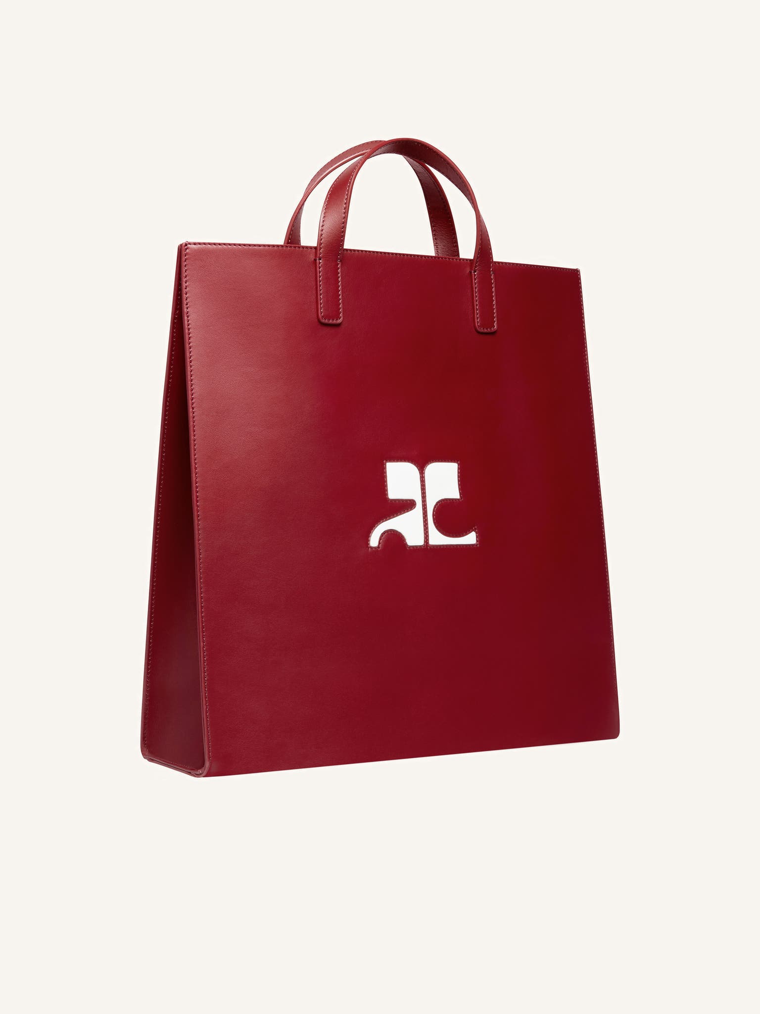 TOTE BAG RÉÉDITION EN CUIR LISSE
