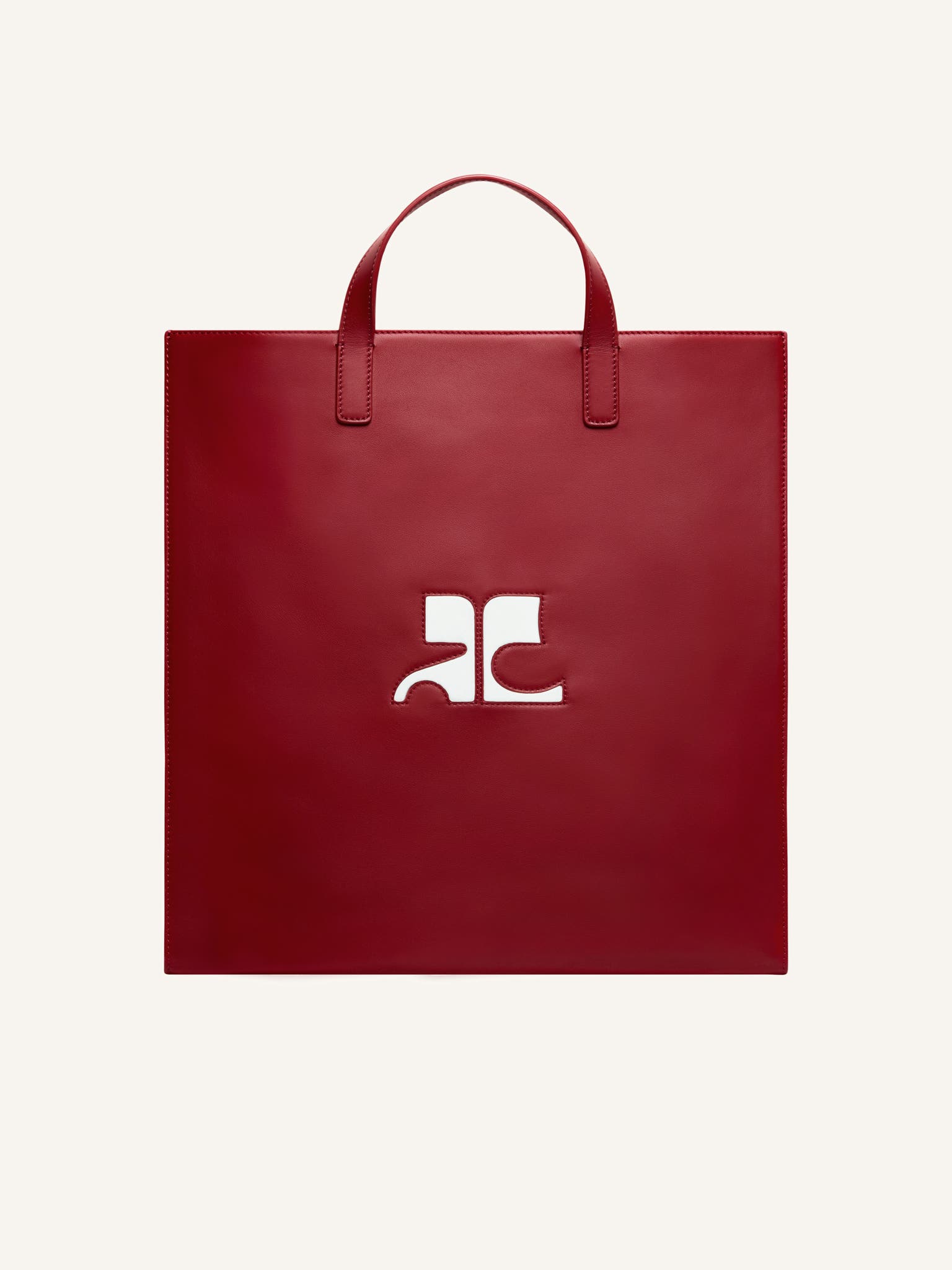 TOTE BAG RÉÉDITION EN CUIR LISSE