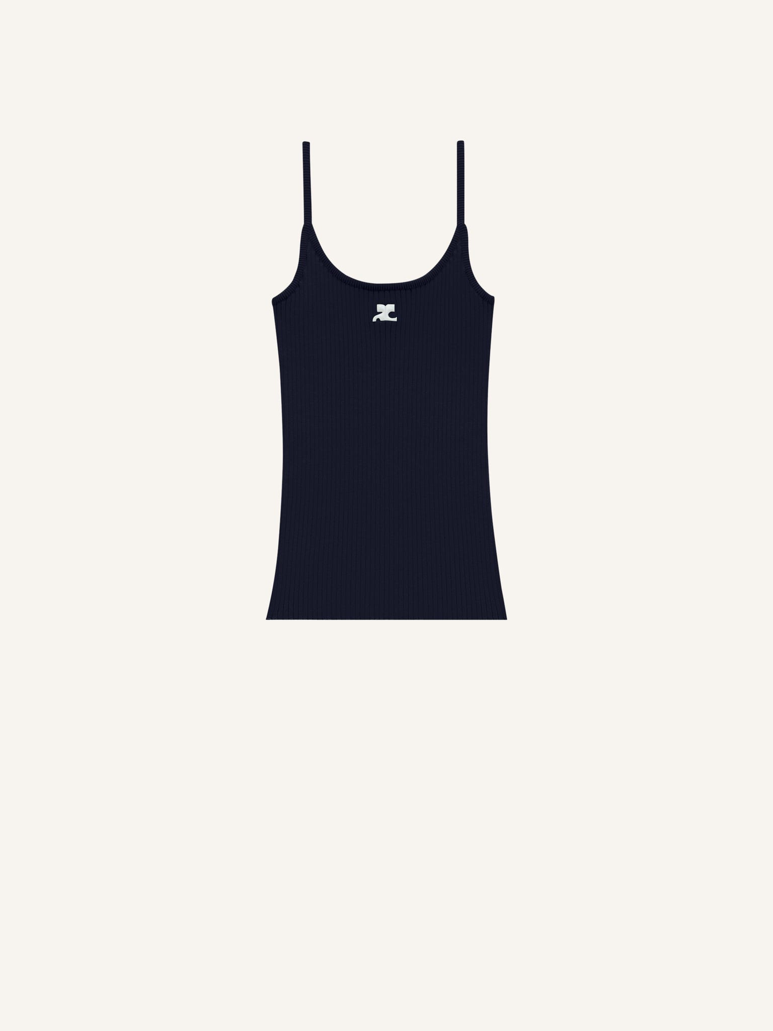 REEDITION RIB KNIT TANK TOP