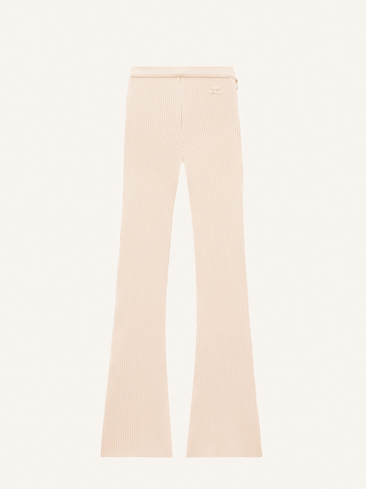 REEDITION RIB KNIT PANTS