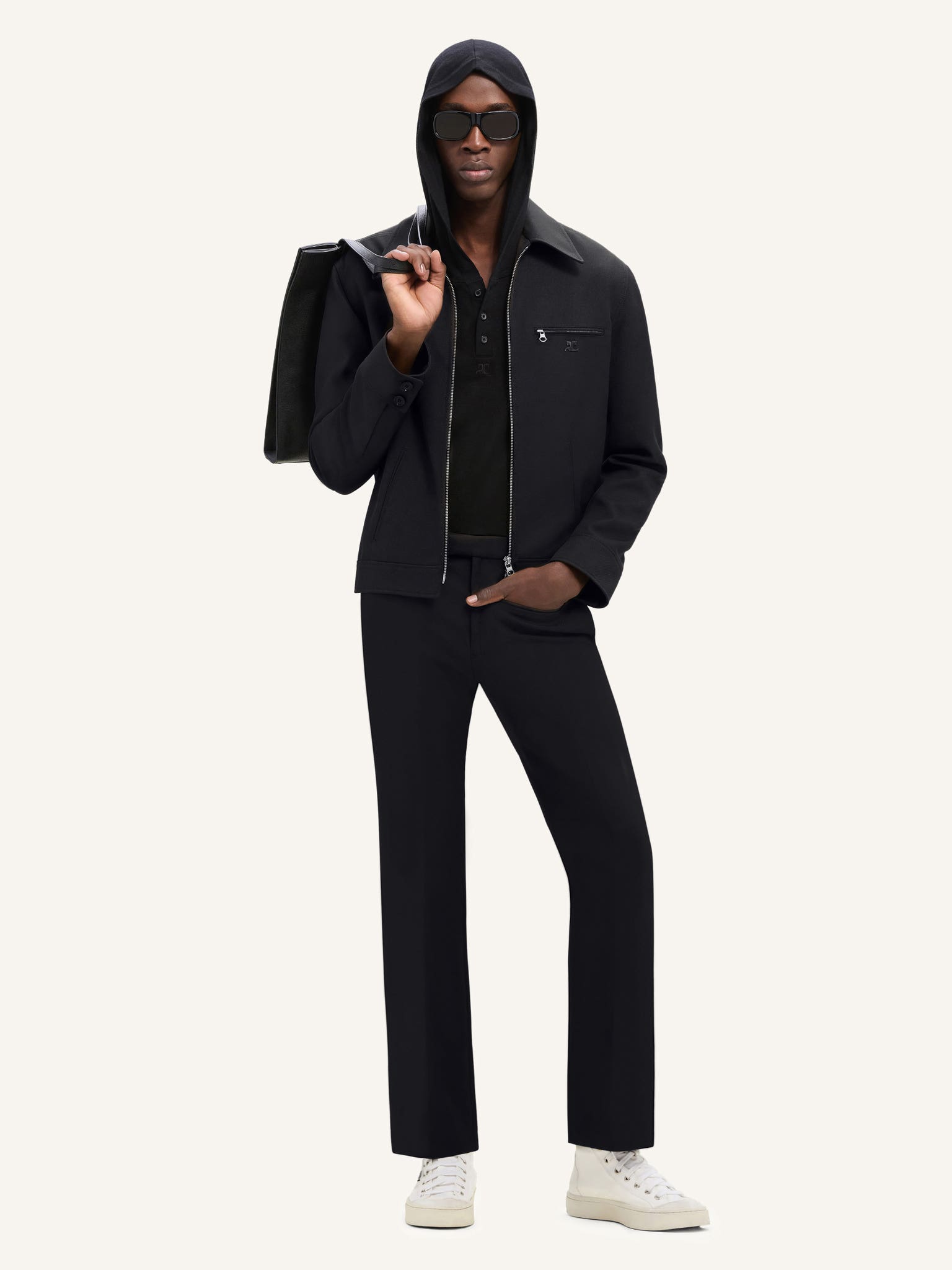 VESTE SIGNATURE RÉTRO EN TWILL