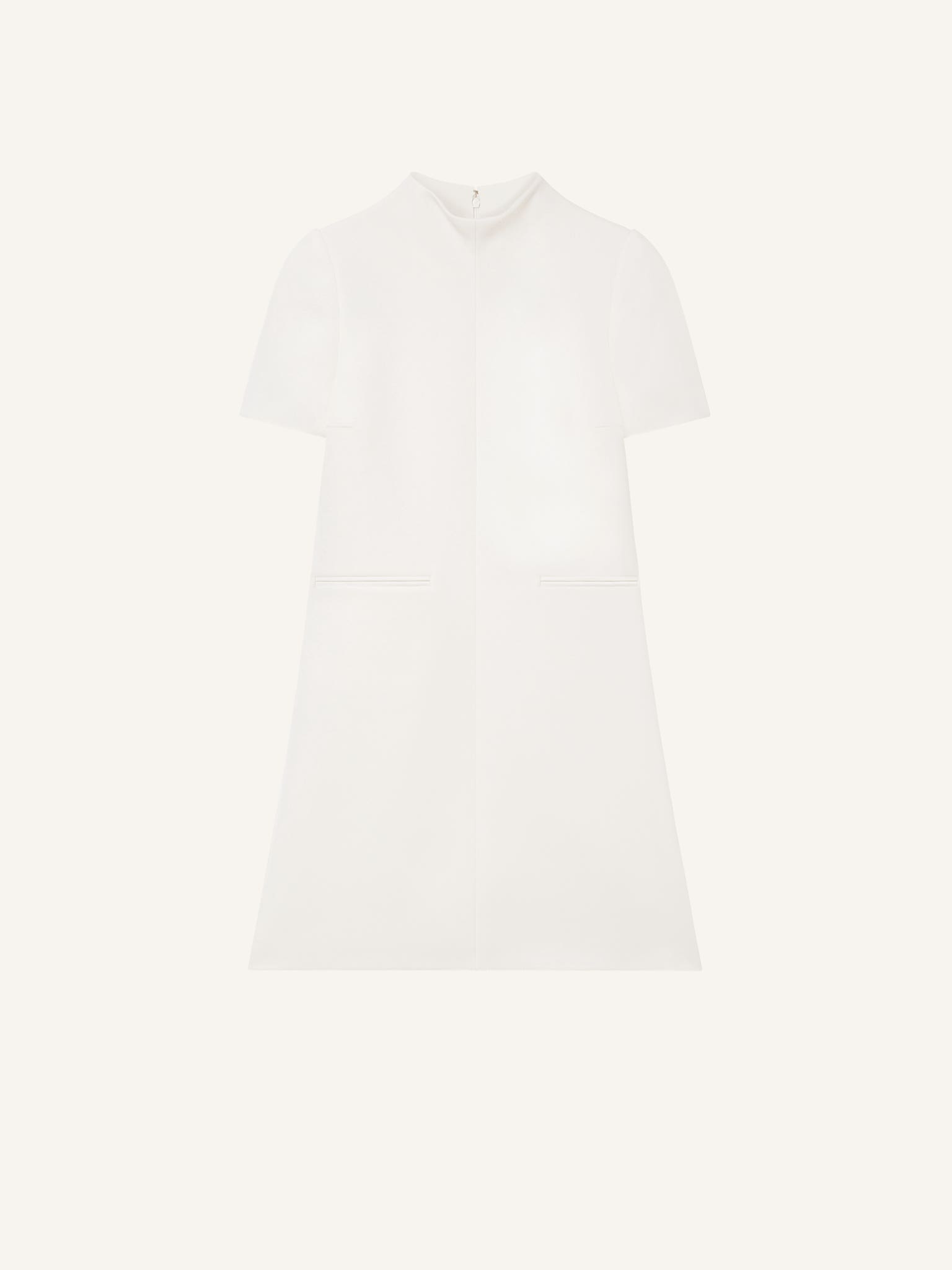 TWILL A-LINE DRESS
