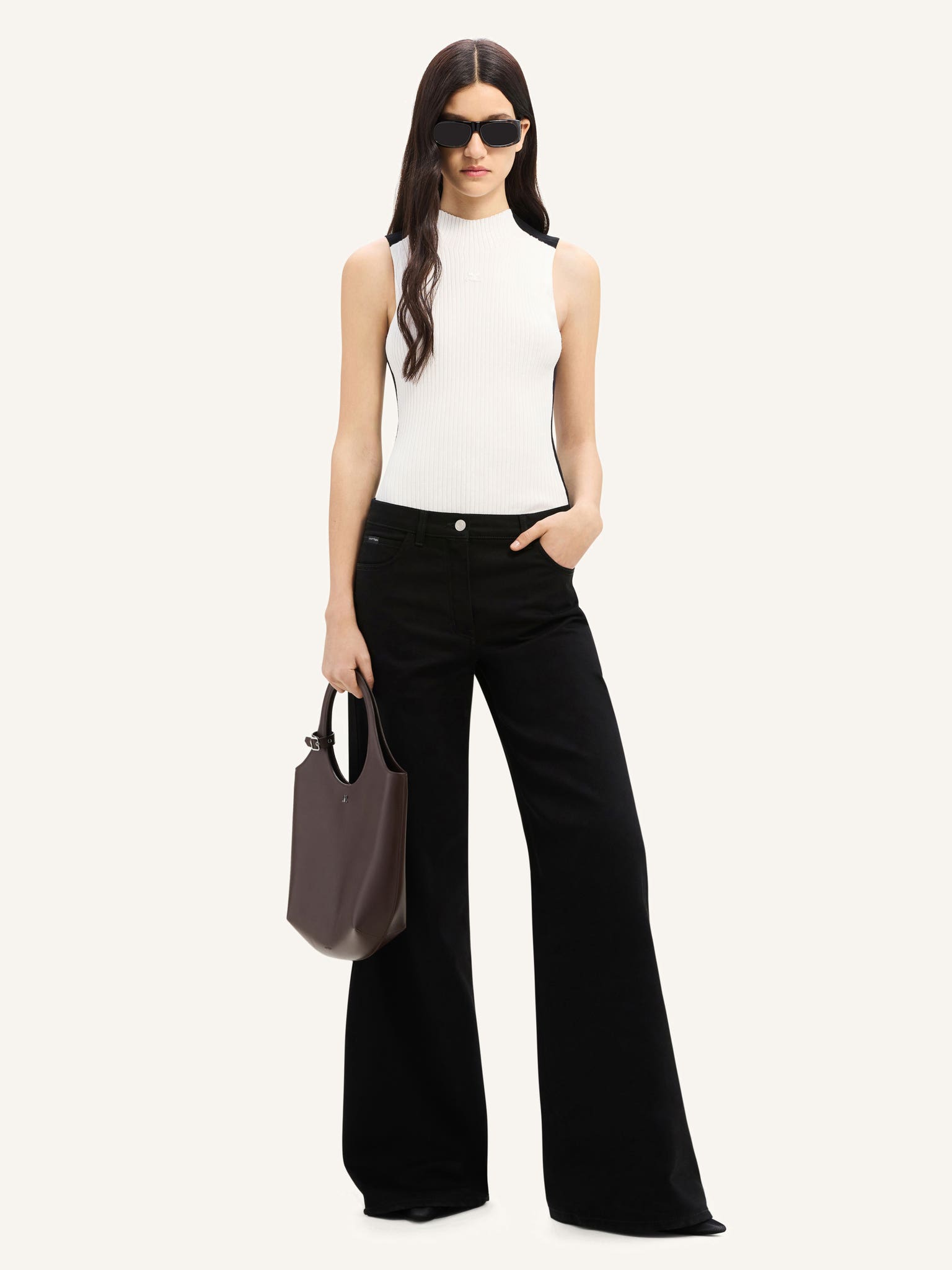 HAMMER DENIM BAGGY PANTS