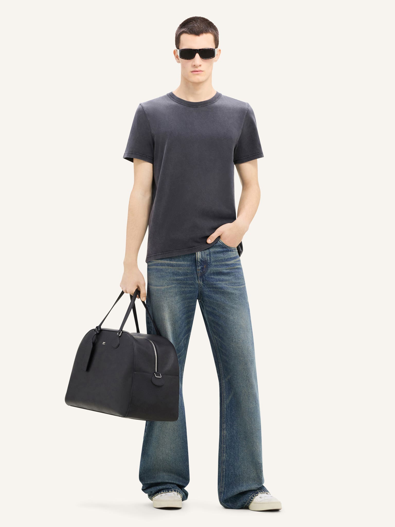 T-SHIRT AC STONEWASHED
