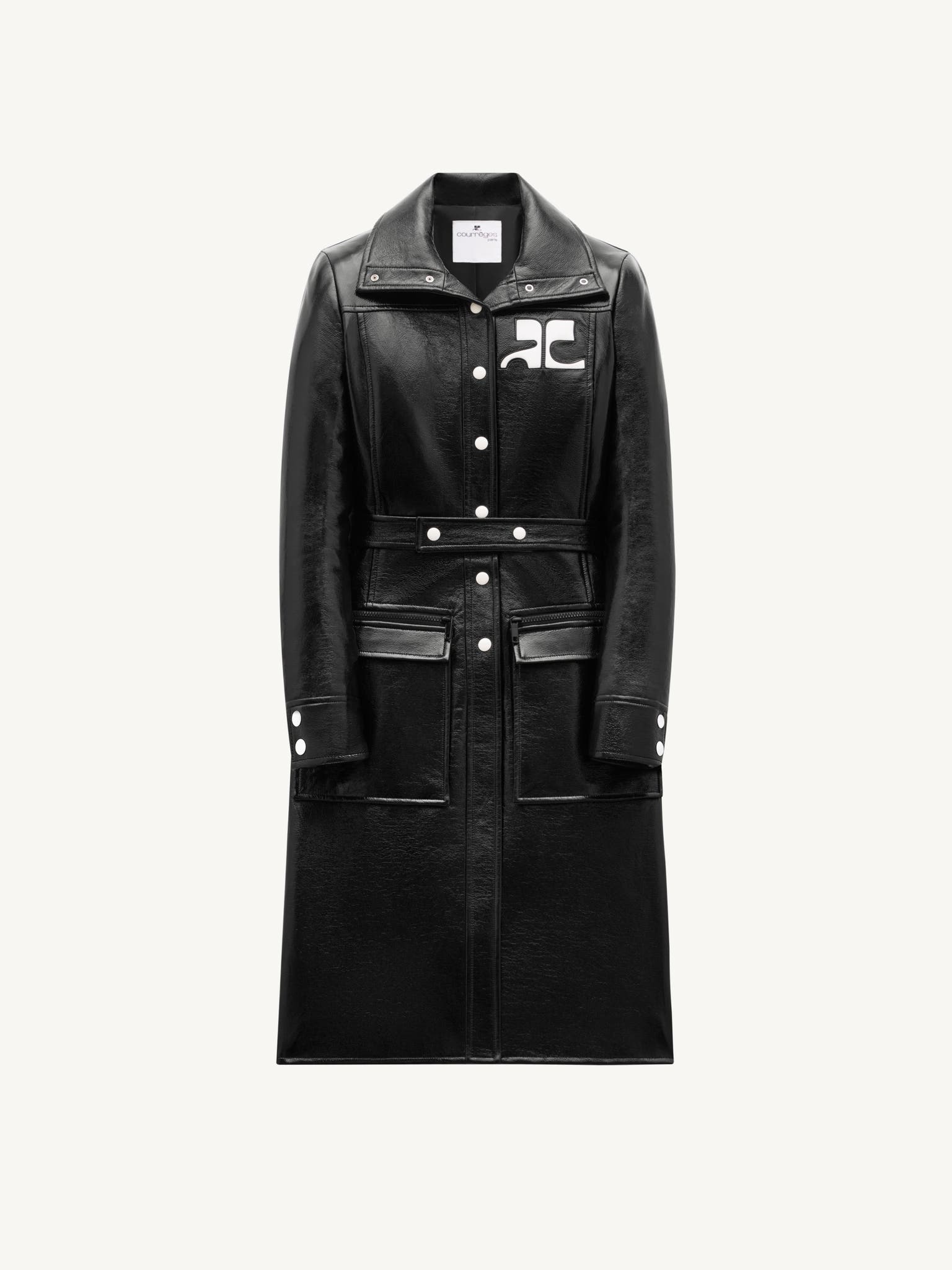 REEDITION VINYL TRENCH COAT