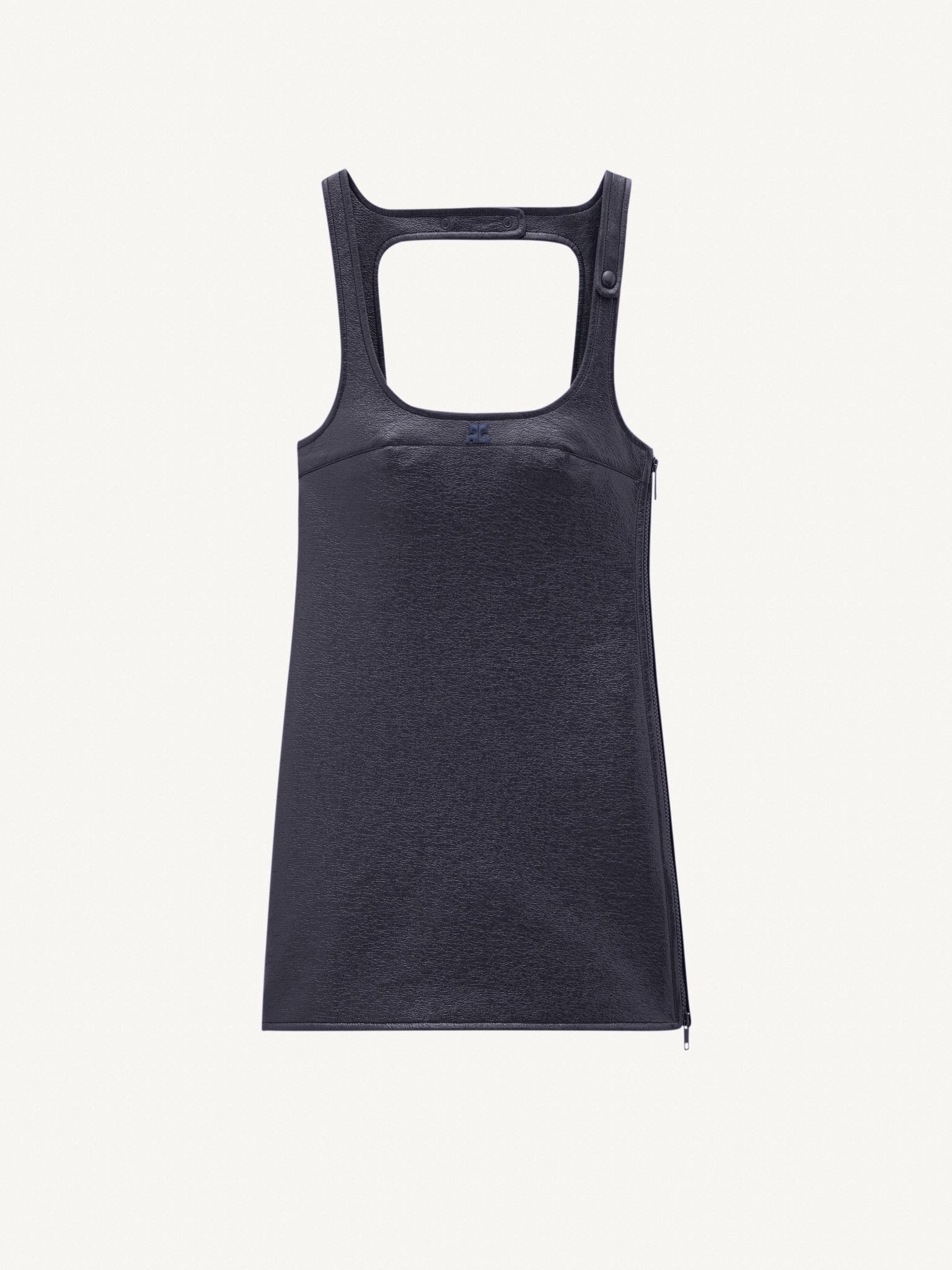 REEDITION A-LINE VINYL DRESS
