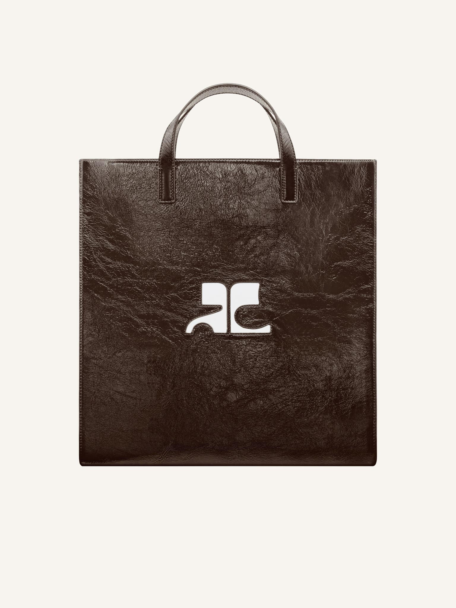 REEDITION NAPLACK LEATHER TOTE BAG